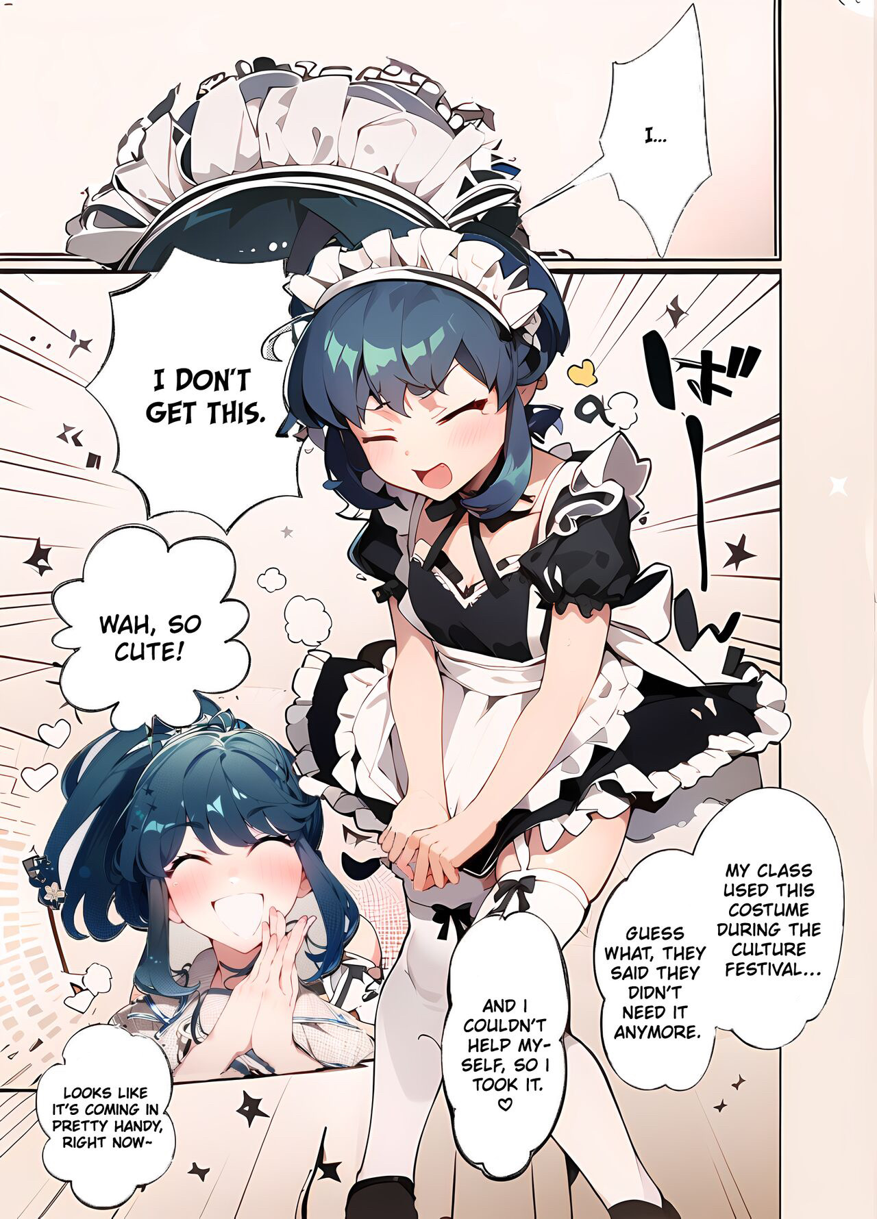 [blue lung]Uchi no Aneki wa Kyokon desu | My Well-Hung Older Sister[English] [Colorized] [AI Generated] Page 14