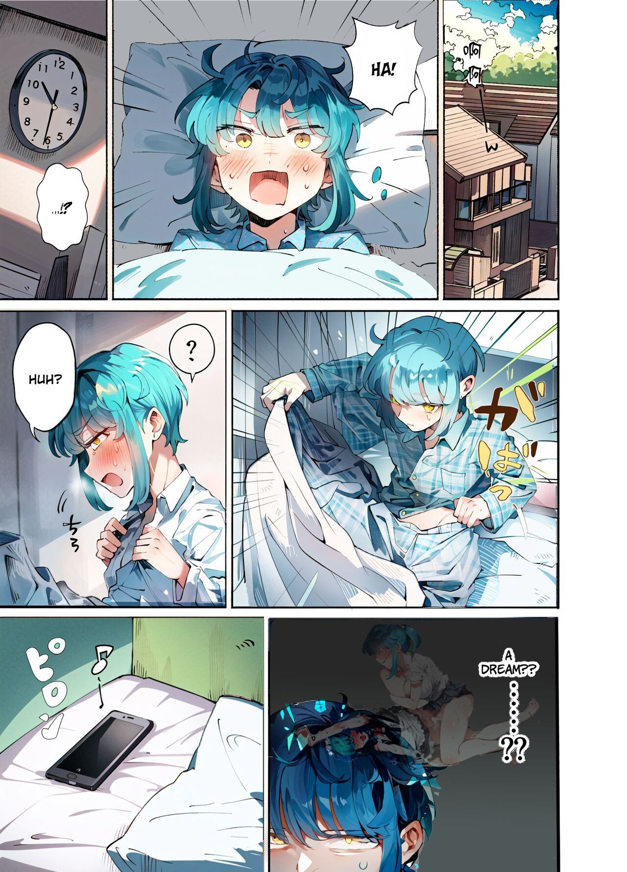 [blue lung]Uchi no Aneki wa Kyokon desu | My Well-Hung Older Sister[English] [Colorized] [AI Generated] Page 44