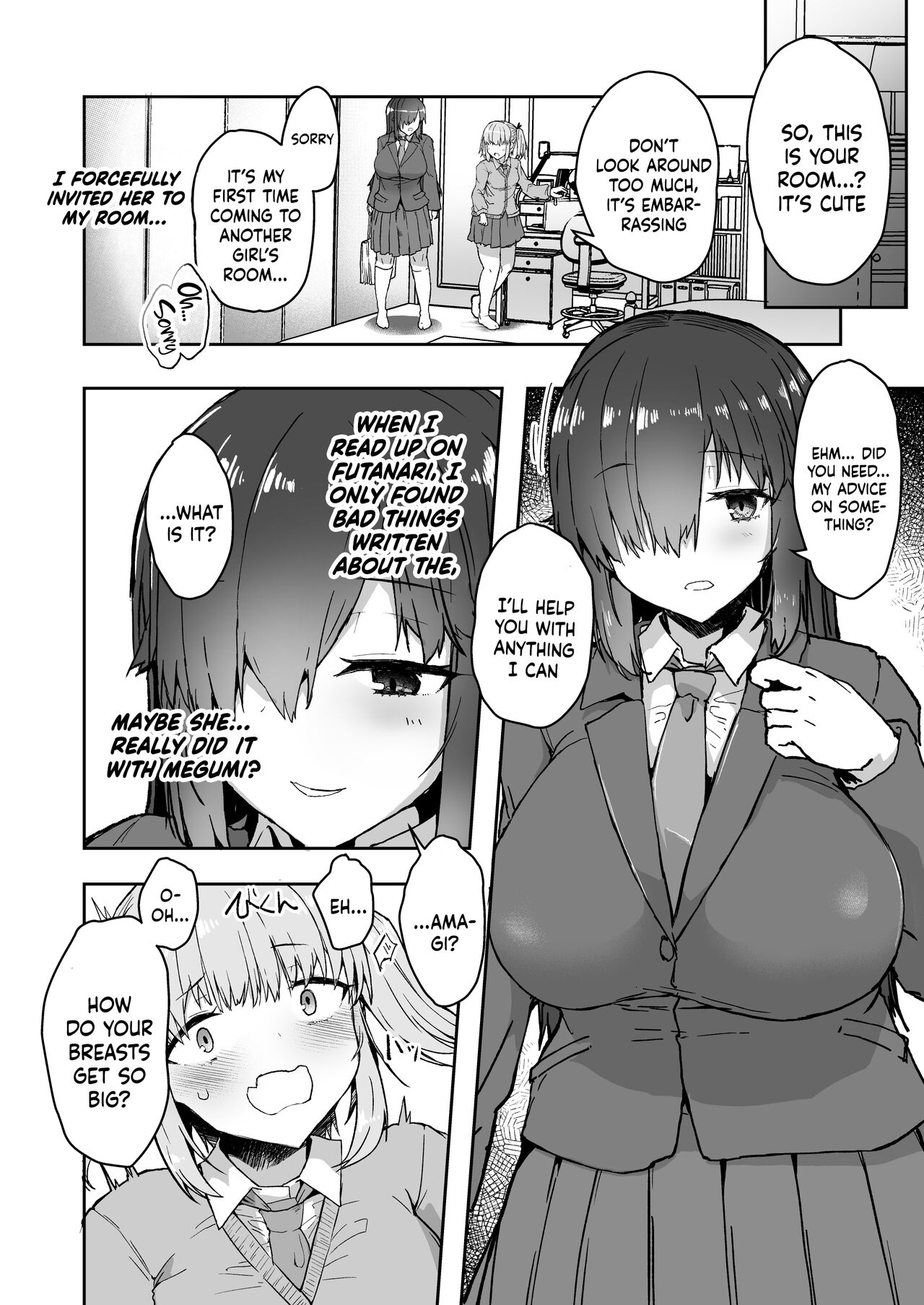 [Contamination (eigetu)]Futa Musume ni Itazura Shicha Ikemasen -Amagi Risa Hen-[English] {Doujins.com} [Digital] Page 7