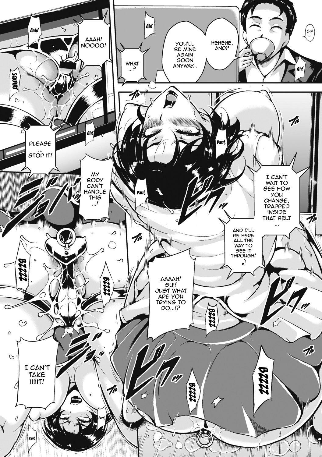 [Bitch Goigostar]Akaneiro ni Modaeru Hitozuma - Wife Writhing in Madder Ch. 1-5[English] {Doujins.com} [Digital] Page 103