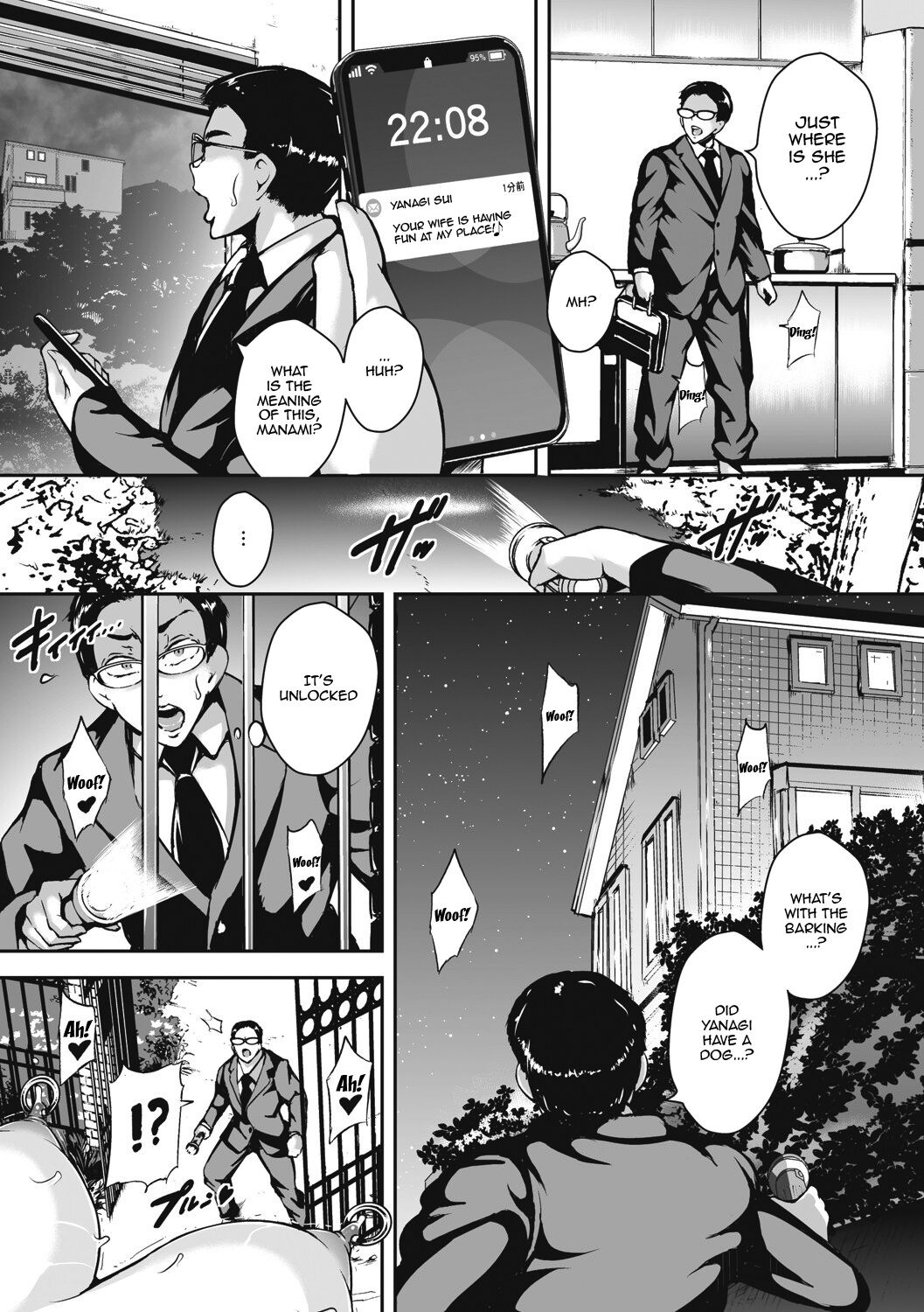 [Bitch Goigostar]Akaneiro ni Modaeru Hitozuma - Wife Writhing in Madder Ch. 1-5[English] {Doujins.com} [Digital] Page 119