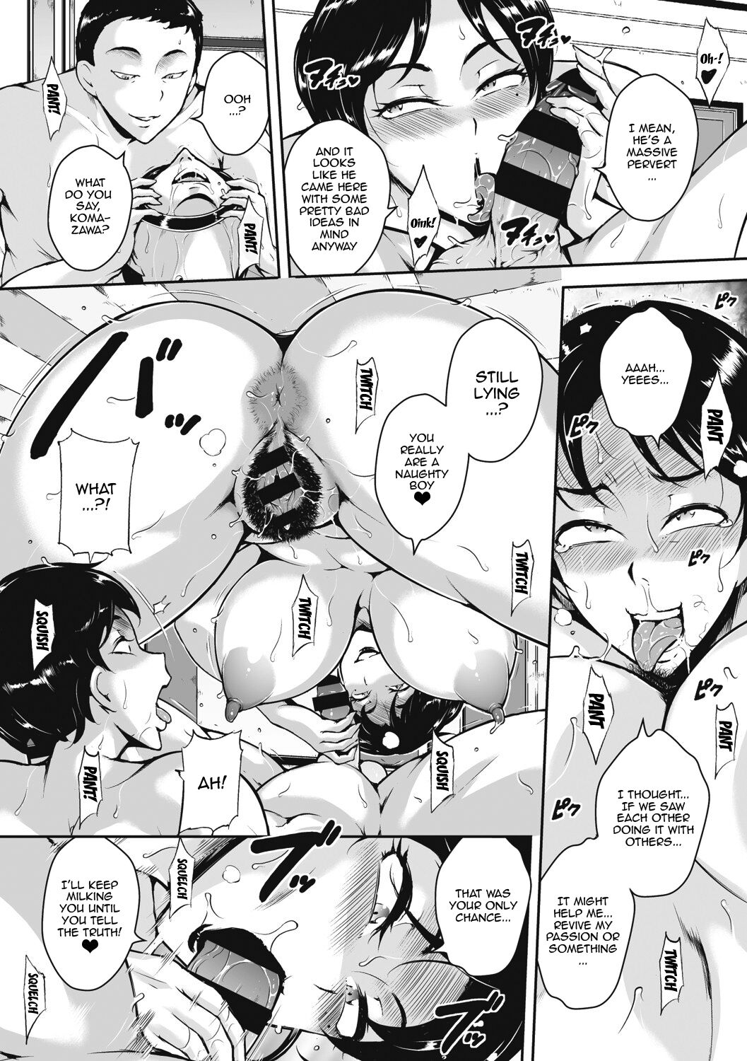[Bitch Goigostar]Akaneiro ni Modaeru Hitozuma - Wife Writhing in Madder Ch. 1-5[English] {Doujins.com} [Digital] Page 29