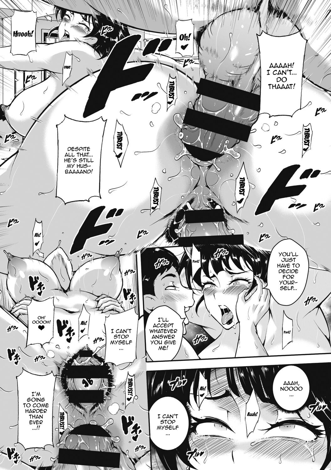 [Bitch Goigostar]Akaneiro ni Modaeru Hitozuma - Wife Writhing in Madder Ch. 1-5[English] {Doujins.com} [Digital] Page 46