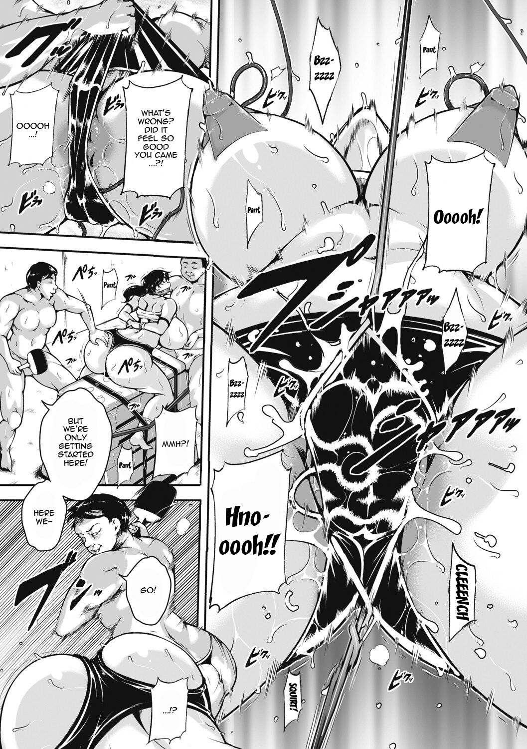 [Bitch Goigostar]Akaneiro ni Modaeru Hitozuma - Wife Writhing in Madder Ch. 1-5[English] {Doujins.com} [Digital] Page 61