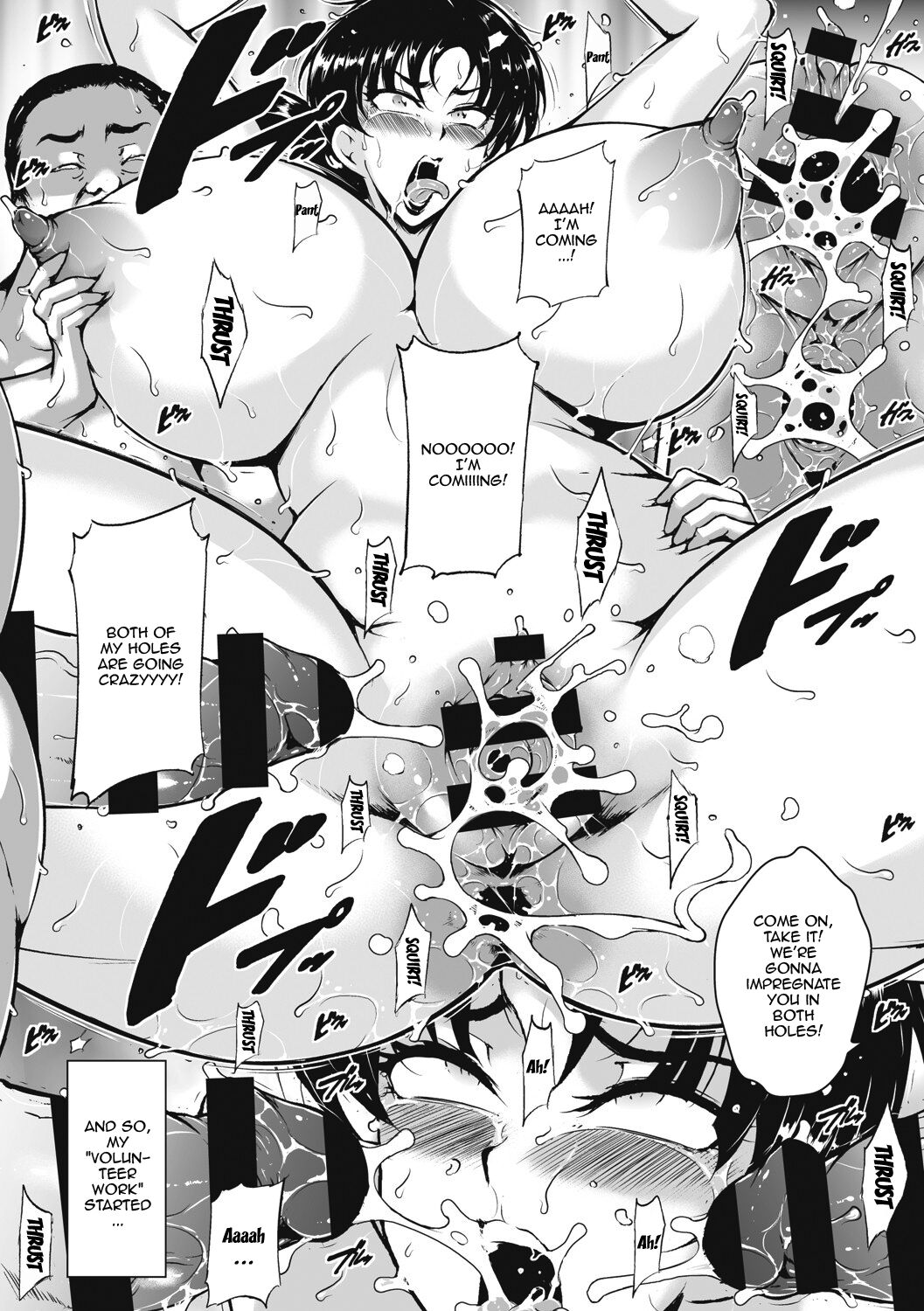[Bitch Goigostar]Akaneiro ni Modaeru Hitozuma - Wife Writhing in Madder Ch. 1-5[English] {Doujins.com} [Digital] Page 71