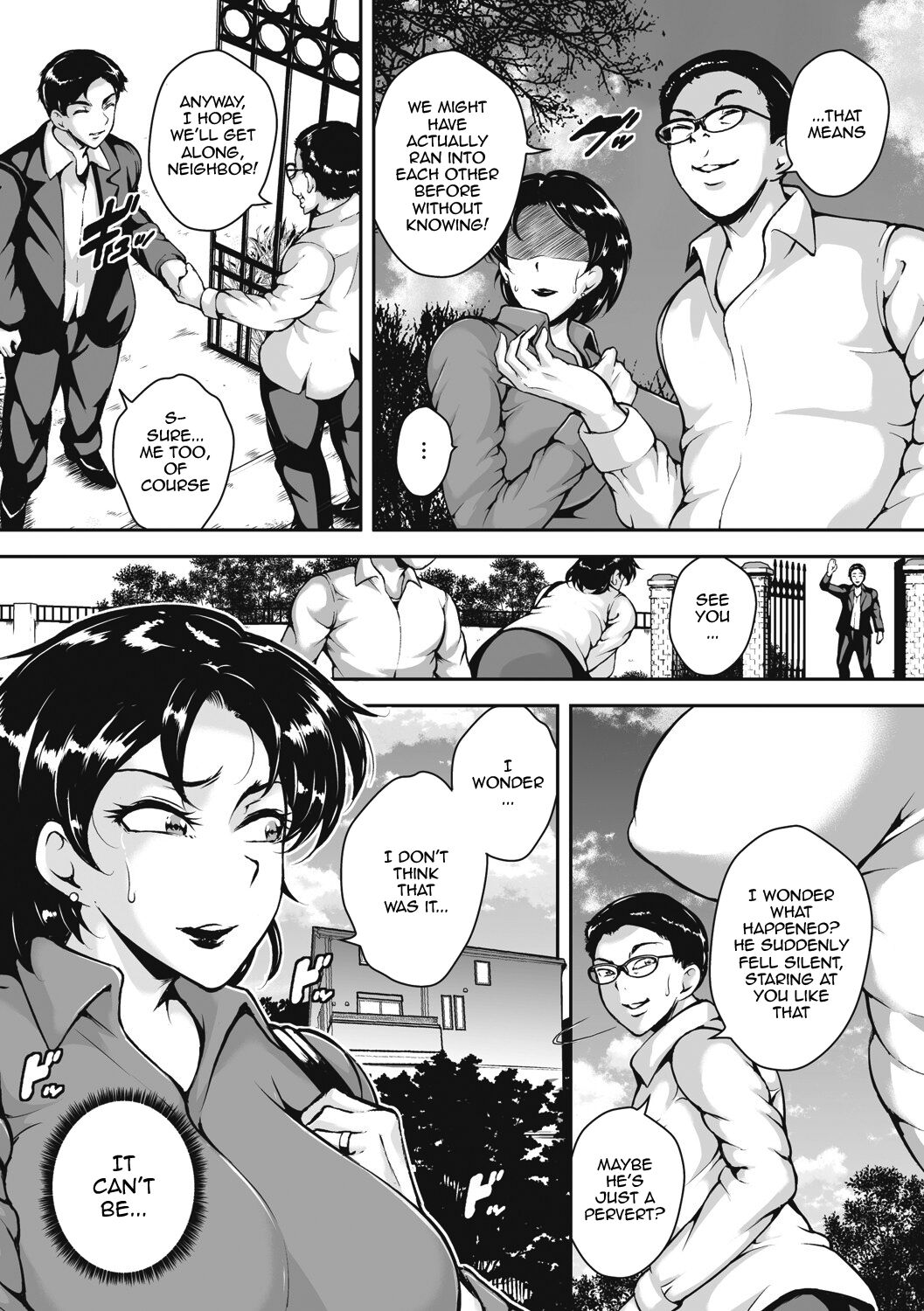 [Bitch Goigostar]Akaneiro ni Modaeru Hitozuma - Wife Writhing in Madder Ch. 1-5[English] {Doujins.com} [Digital] Page 75