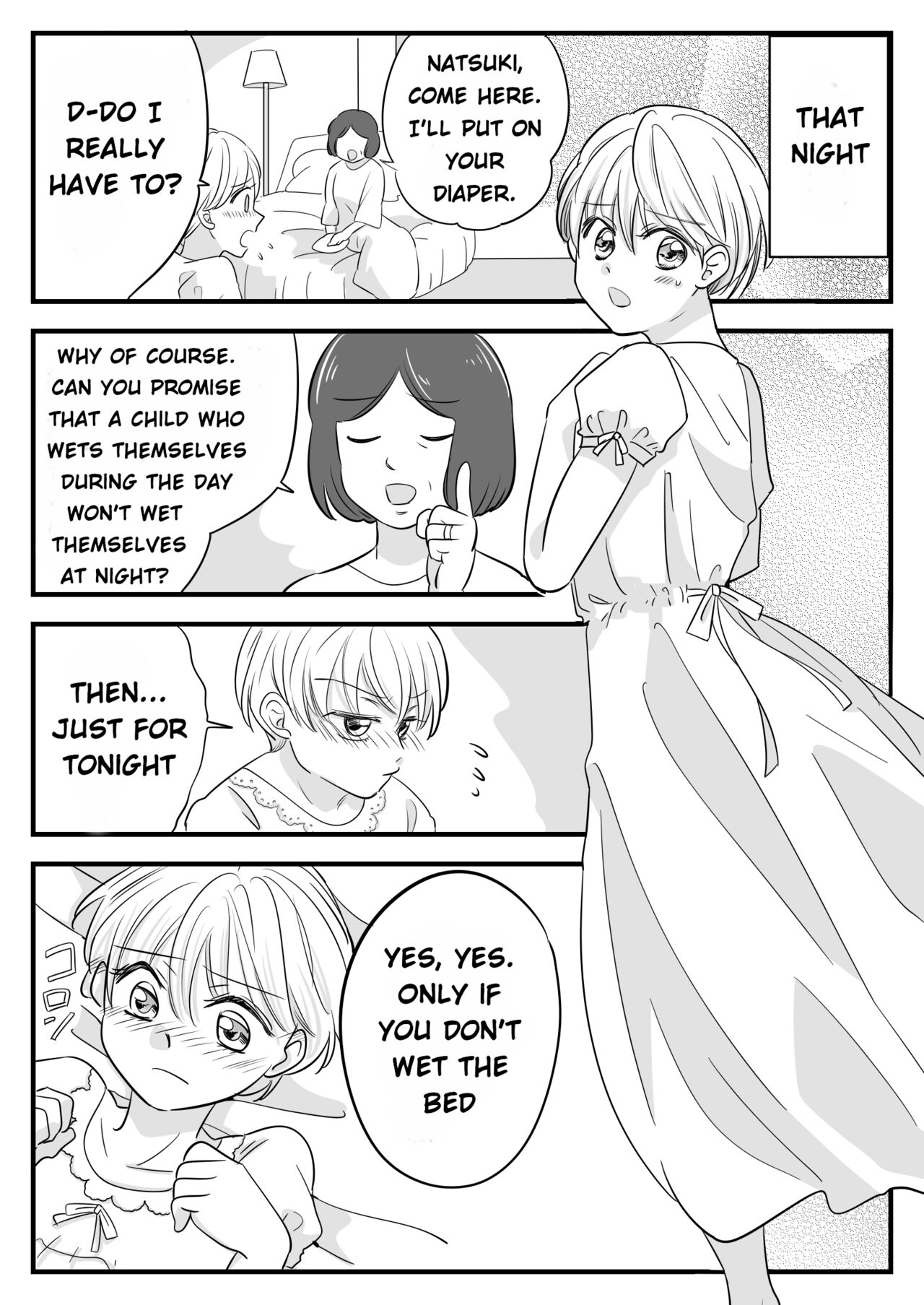 [Chijoku An (yapiko)]Boku no Omutsu Kazoku Ryokou | My diaper family trip[English] Page 9