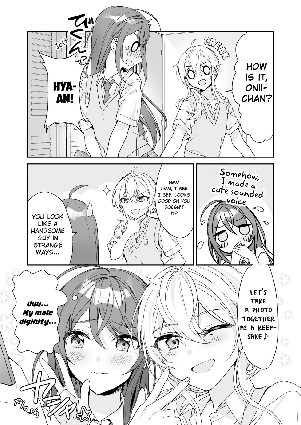 [Sokuochi Shoujo (Kagamino Mochiko)]TS Kyoudai | TS Siblings[English] [Digital] Page 14