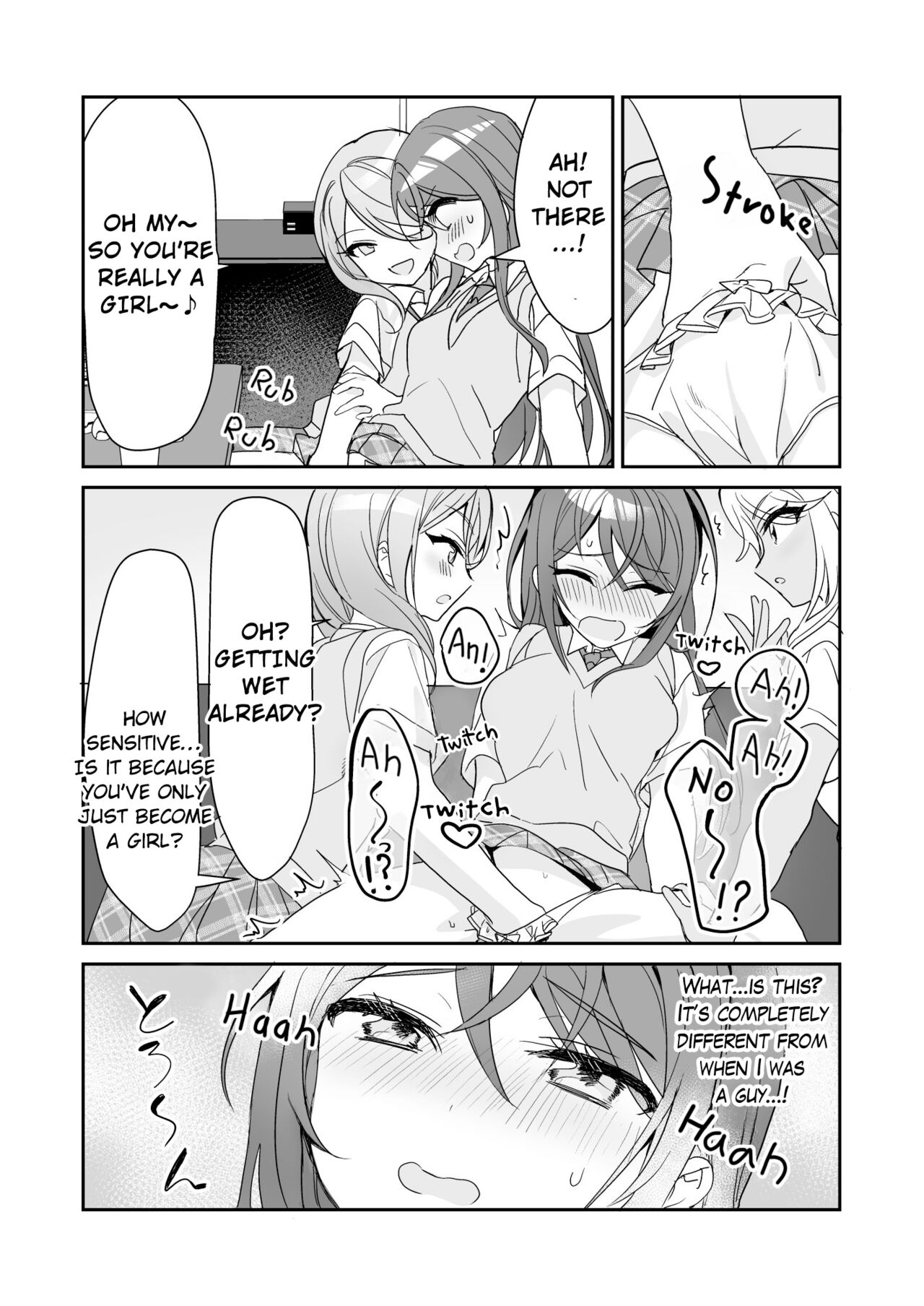 [Sokuochi Shoujo (Kagamino Mochiko)]TS Kyoudai | TS Siblings[English] [Digital] Page 23