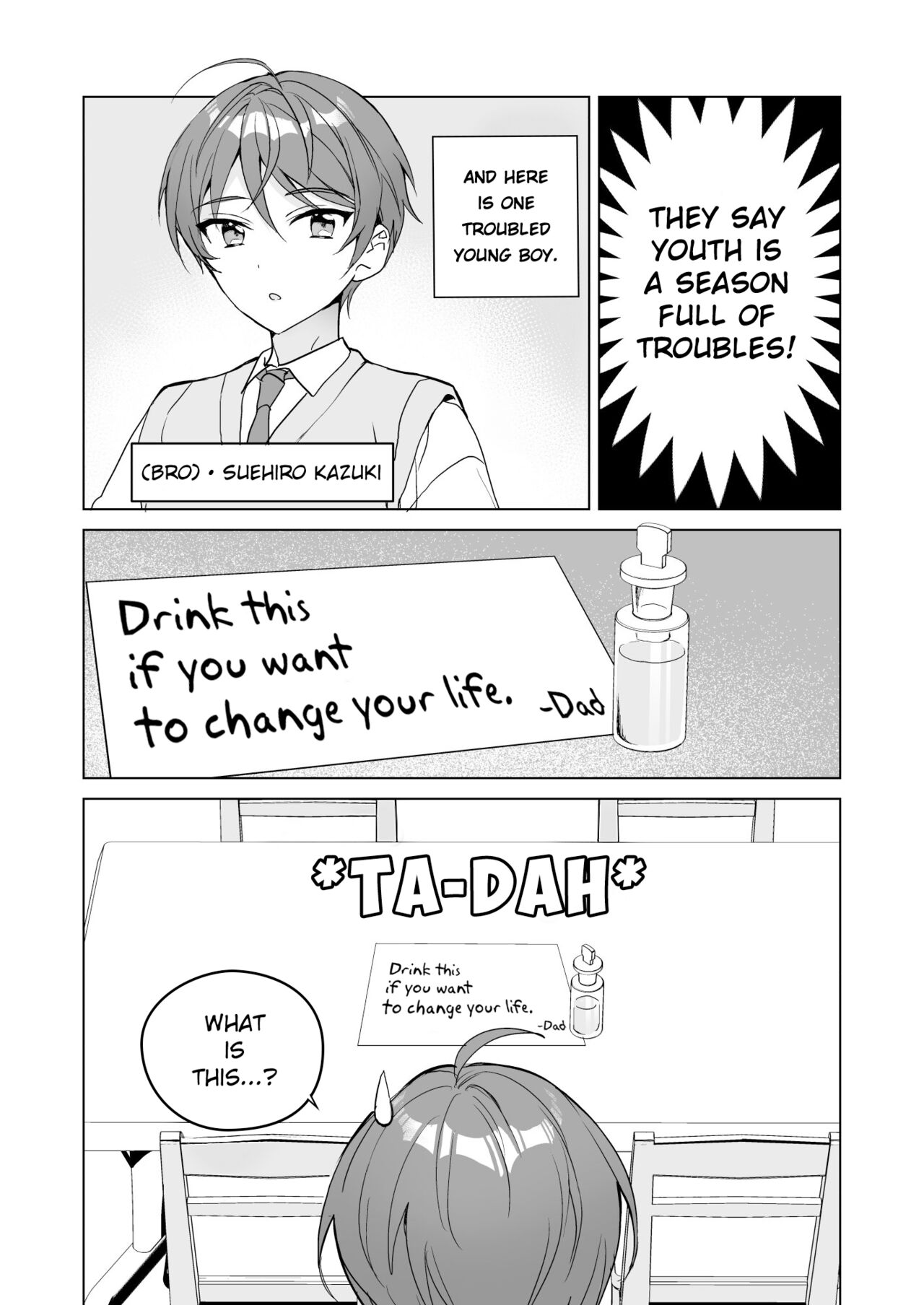 [Sokuochi Shoujo (Kagamino Mochiko)]TS Kyoudai | TS Siblings[English] [Digital] Page 4
