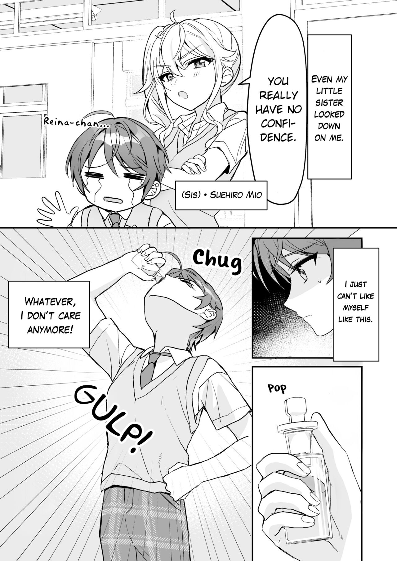[Sokuochi Shoujo (Kagamino Mochiko)]TS Kyoudai | TS Siblings[English] [Digital] Page 6