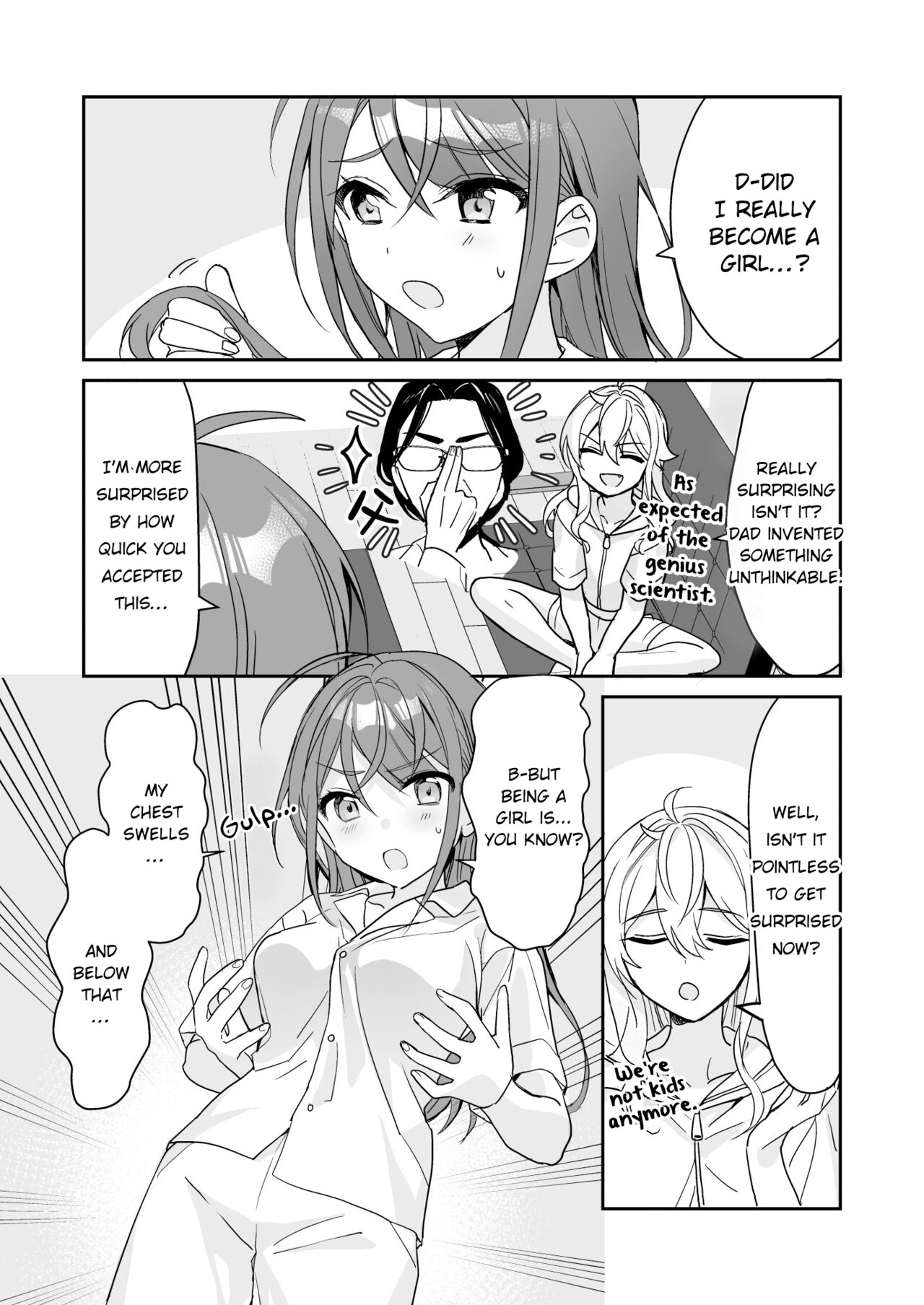[Sokuochi Shoujo (Kagamino Mochiko)]TS Kyoudai | TS Siblings[English] [Digital] Page 8
