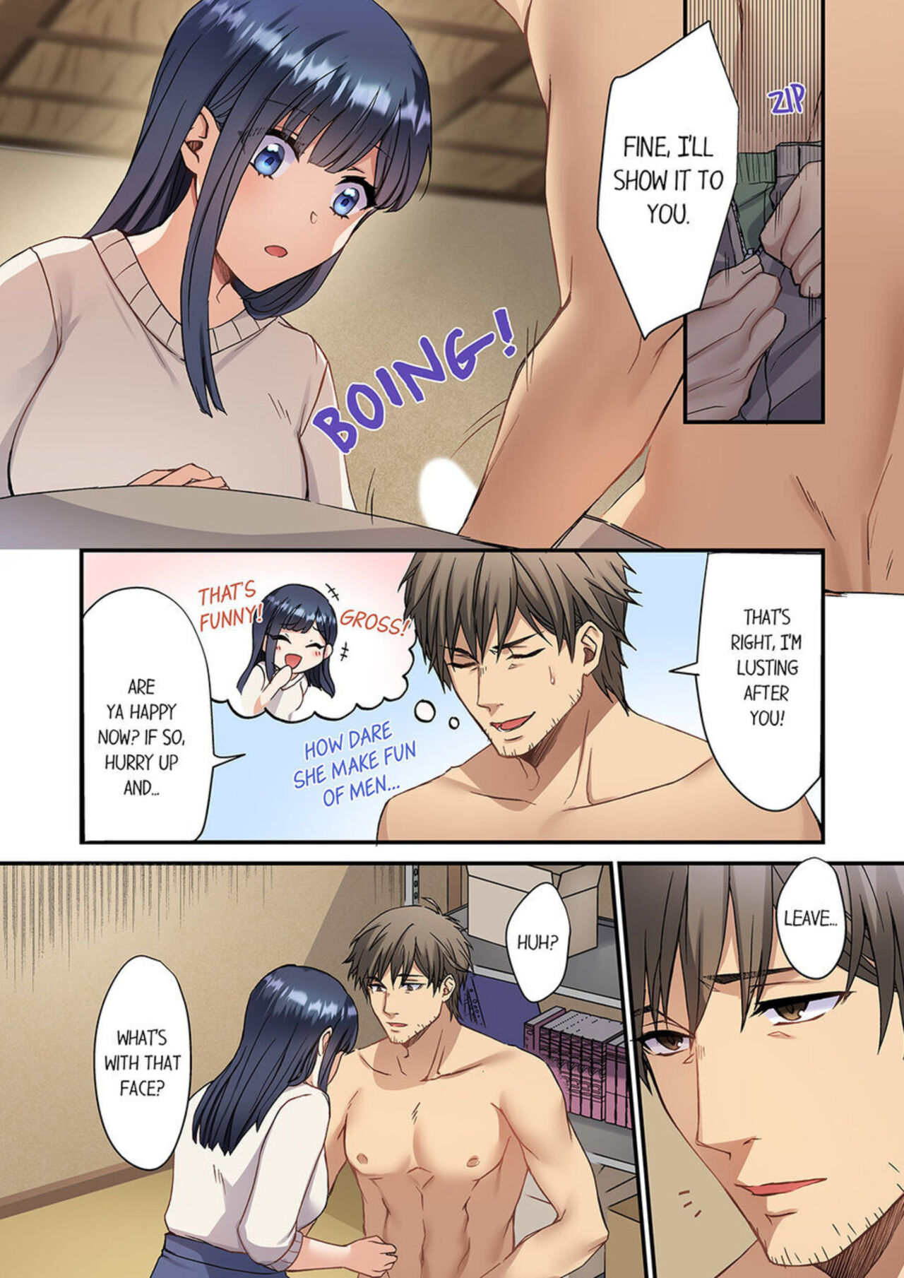 [Fuseya Niwaka]Ore o Yokujō Saseta Sekinin , Tottekureru? 〜 Ojisan no Wakarase SEX | Will You Take Responsibility for Making Me Lust After You? - An Old Man’s Convincing SEX 1[English] Page 11