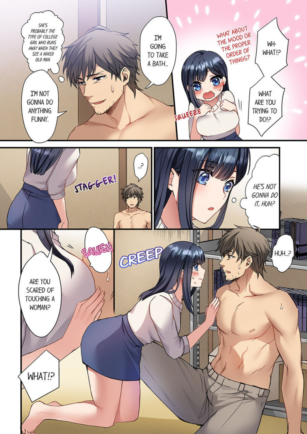 [Fuseya Niwaka]Ore o Yokujō Saseta Sekinin , Tottekureru? 〜 Ojisan no Wakarase SEX | Will You Take Responsibility for Making Me Lust After You? - An Old Man’s Convincing SEX 1[English] Page 7