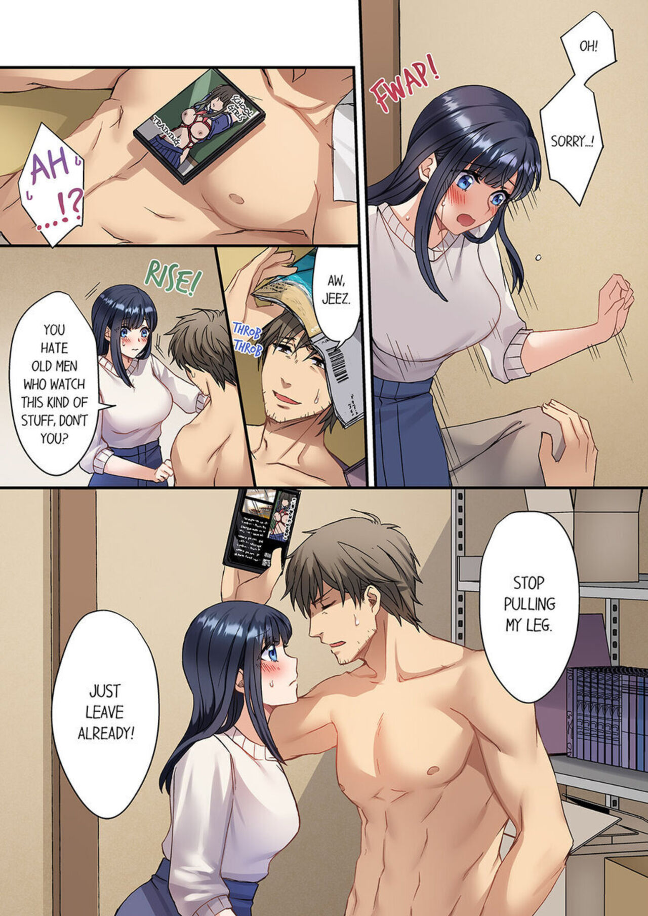 [Fuseya Niwaka]Ore o Yokujō Saseta Sekinin , Tottekureru? 〜 Ojisan no Wakarase SEX | Will You Take Responsibility for Making Me Lust After You? - An Old Man’s Convincing SEX 1[English] Page 9