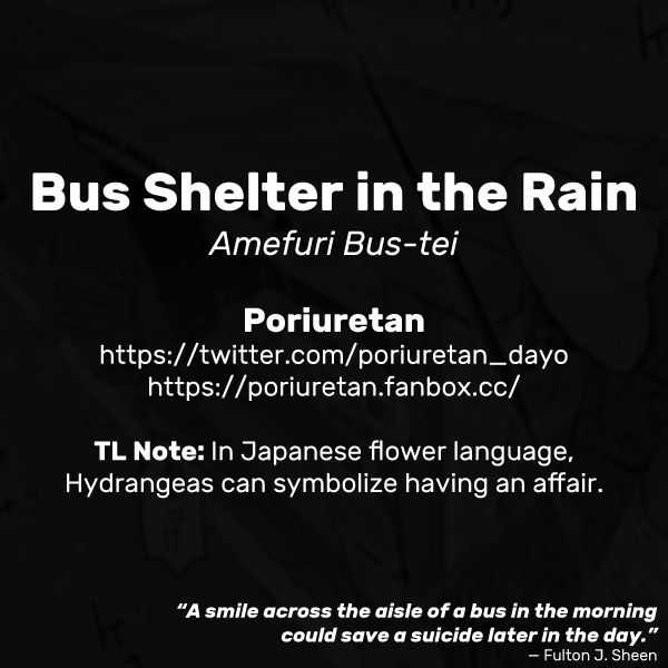 [Poriuretan]Amefuri Bus-tei | Bus Shelter in the Rain[English] Page 10