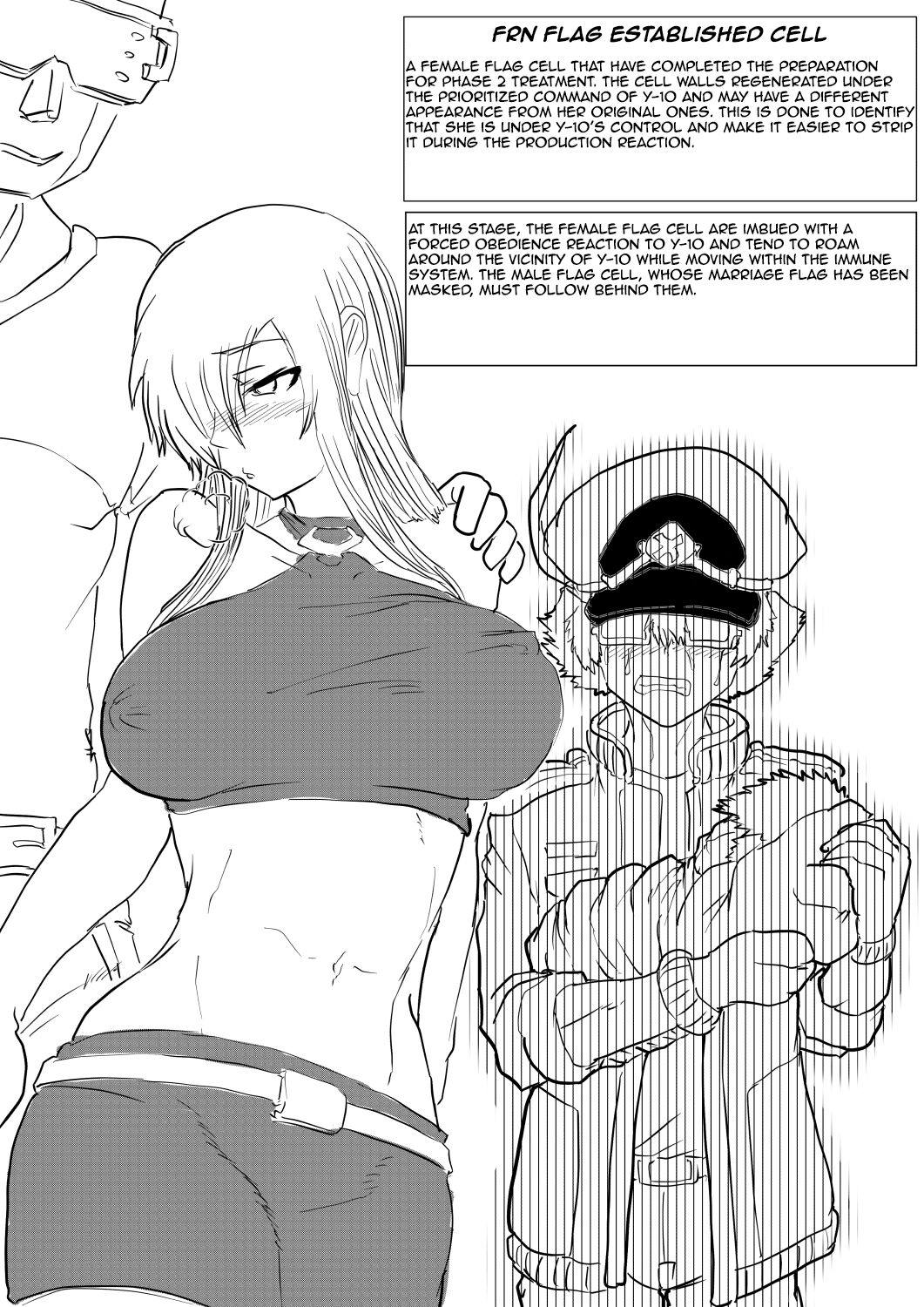 [Veinpasu]White Blood Cells Are Being Tormented by the Forced Immune Cell in the New Treatment!!(Cell at Work BLACK) (Aishii21) Page 15