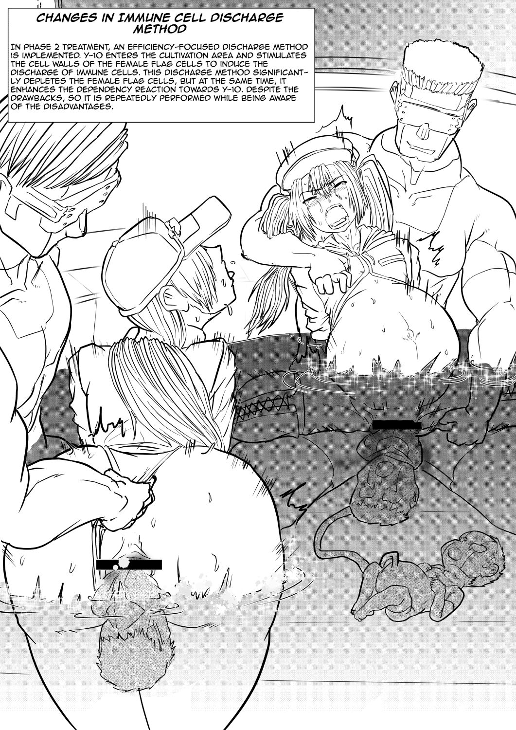 [Veinpasu]White Blood Cells Are Being Tormented by the Forced Immune Cell in the New Treatment!!(Cell at Work BLACK) (Aishii21) Page 23