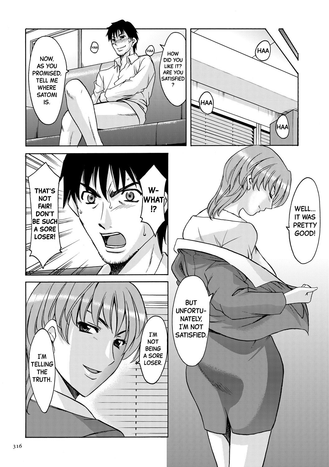 [Hoshino Ryuichi]Sennyu Tsuma Satomi Kiroku Ch.13-14[English] [Black Grimoires] [Digital] Page 41