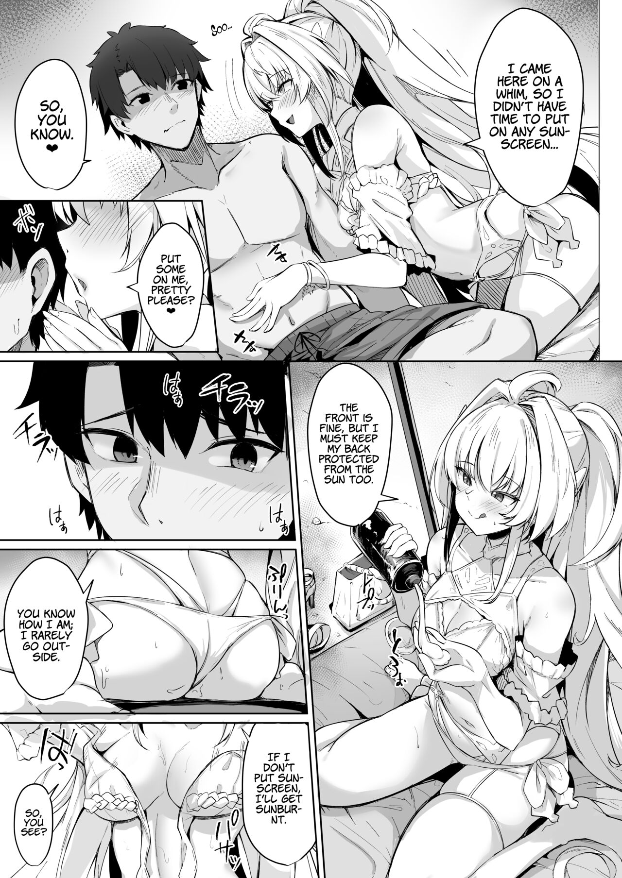 [Tiusan Kingdom (Kazamitiu)]Manatsu no Chaldea Summer Vacation Lady Avalon Hen | Chaldea Midsummer Vacation Lady - Avalon Edition(Fate/Grand Order) [English] [LunaticSeibah] [Decensored] [Digital] Page 5