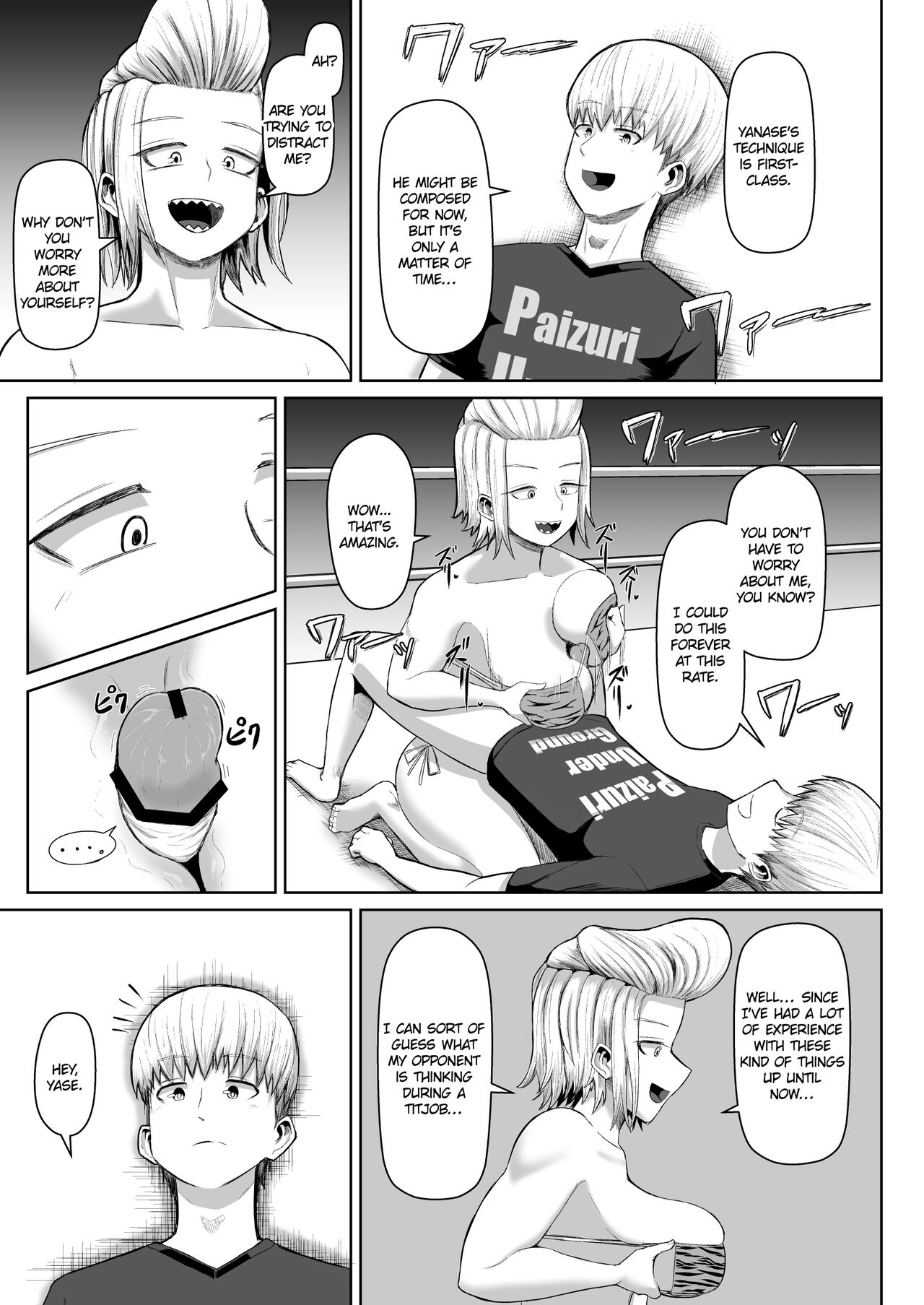 [moriya (tenkomori)]Hot-Blooded Paizuri Club!! 4[English] [KillerStand][IkarosFaln] Page 18