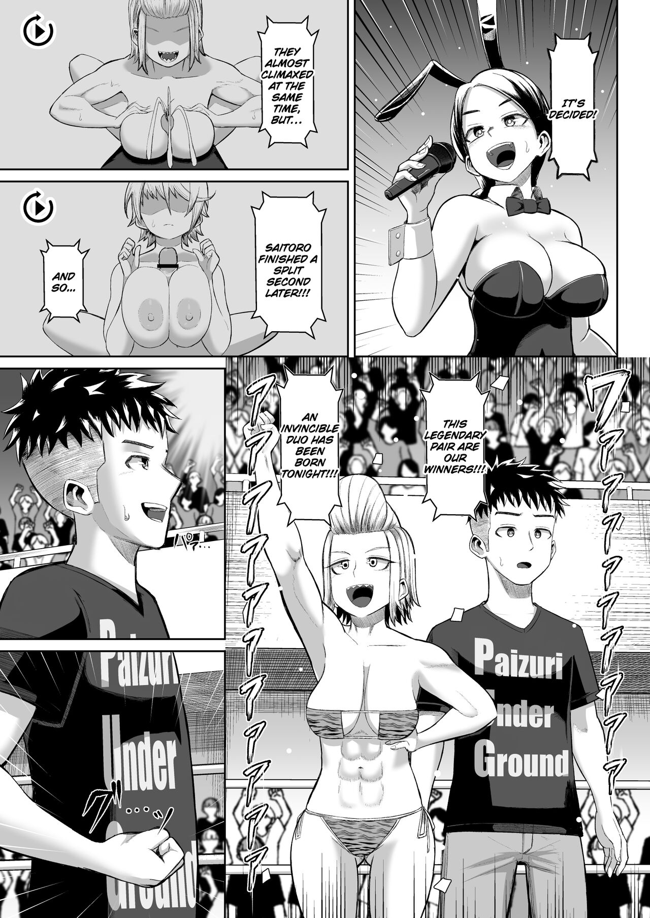 [moriya (tenkomori)]Hot-Blooded Paizuri Club!! 4[English] [KillerStand][IkarosFaln] Page 34