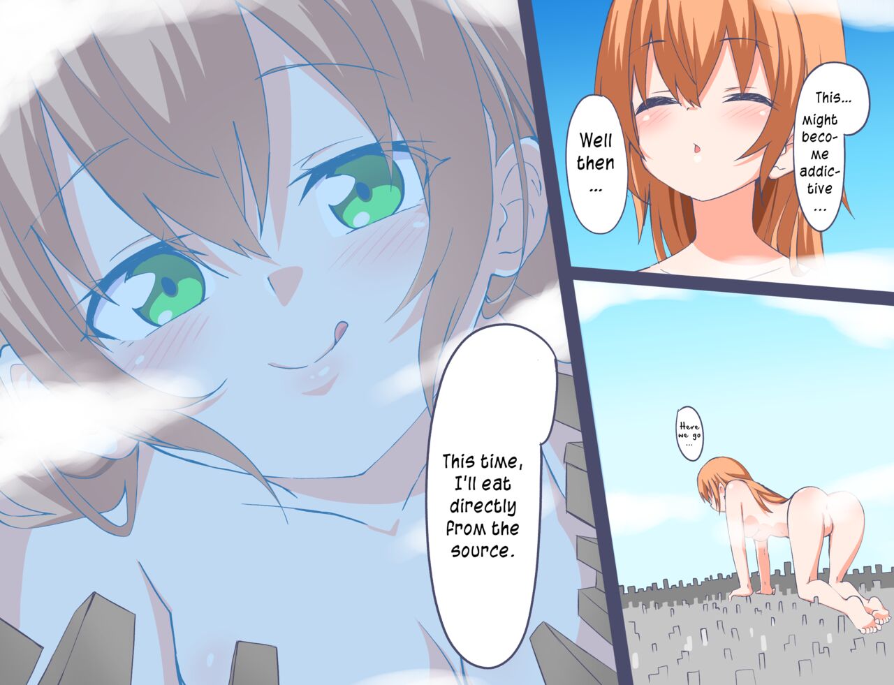 [Niwaka Potato]Kyokiku Nacchatta!! | I Became Giant!![English] Page 23
