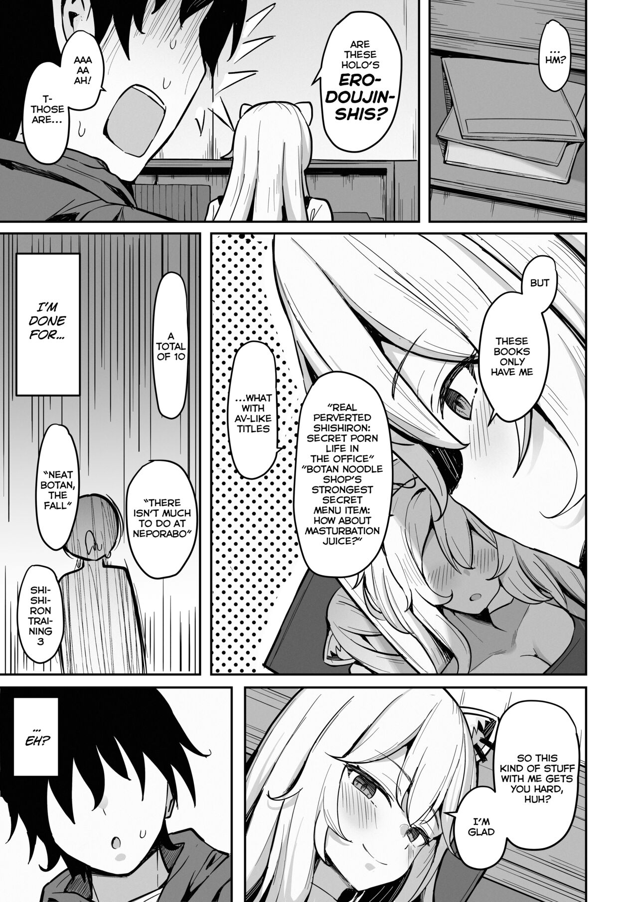 [Mumei Kibou (Nantoka)]MenheLion ~Sappari Tori Paitan Base~ |  MenheLion ~with refreshing chicken broth base~(Shishiro Botan) [English] [Skeletan Hand Translation tm] [Digital] Page 4