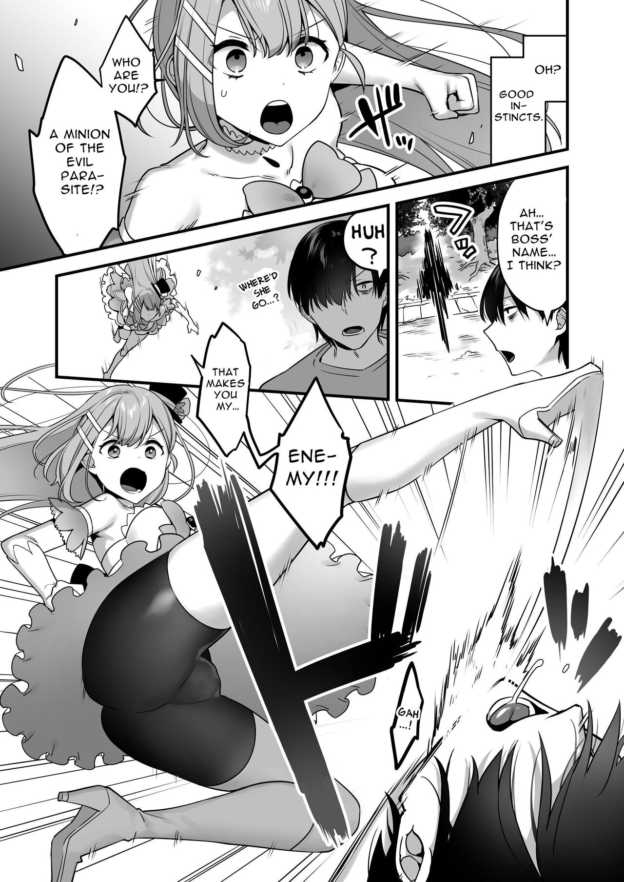 [U-RaL (Yamanashi Yuuya)]Aku no Tesaki ni Natta node. ~Mahou Shoujo o Ryoujoku Shimasu~ | Since I became a pawn of evil... I'll disgrace the magical girl[English] [Digital] Page 11