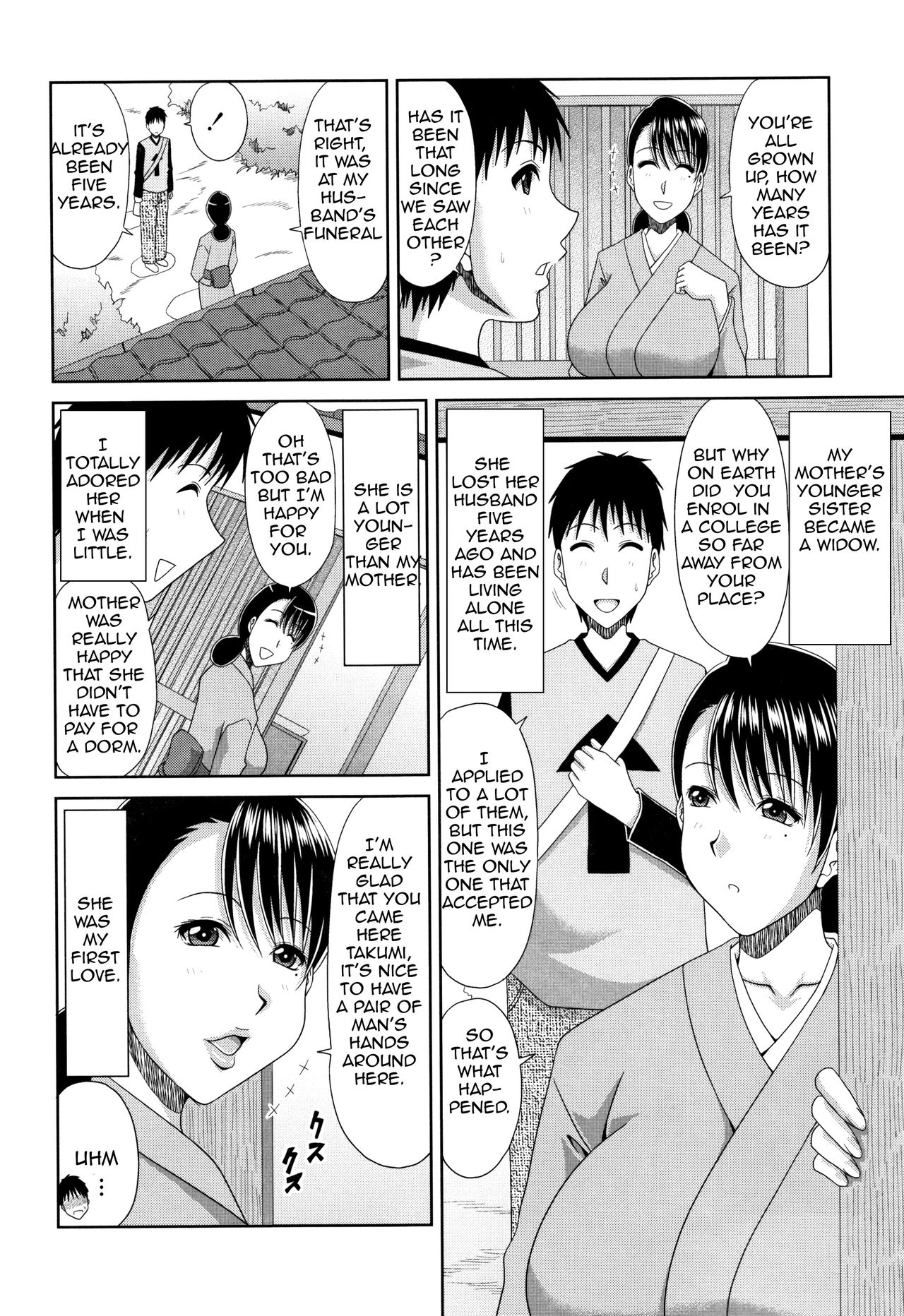 [Kai Hiroyuki]Hannari Otona Kyouiku - Mother's Sex Lesson[English] Page 7