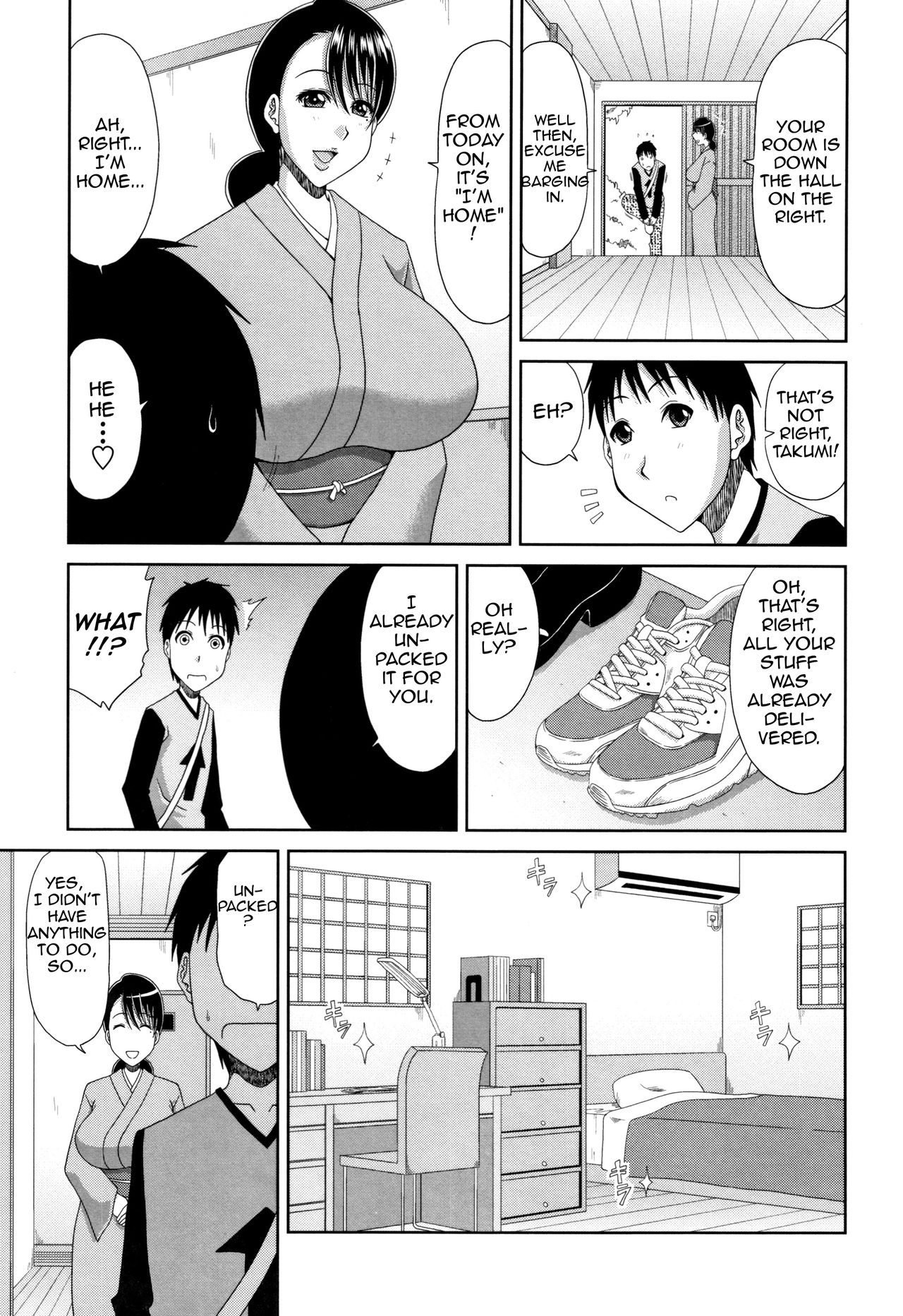 [Kai Hiroyuki]Hannari Otona Kyouiku - Mother's Sex Lesson[English] Page 8