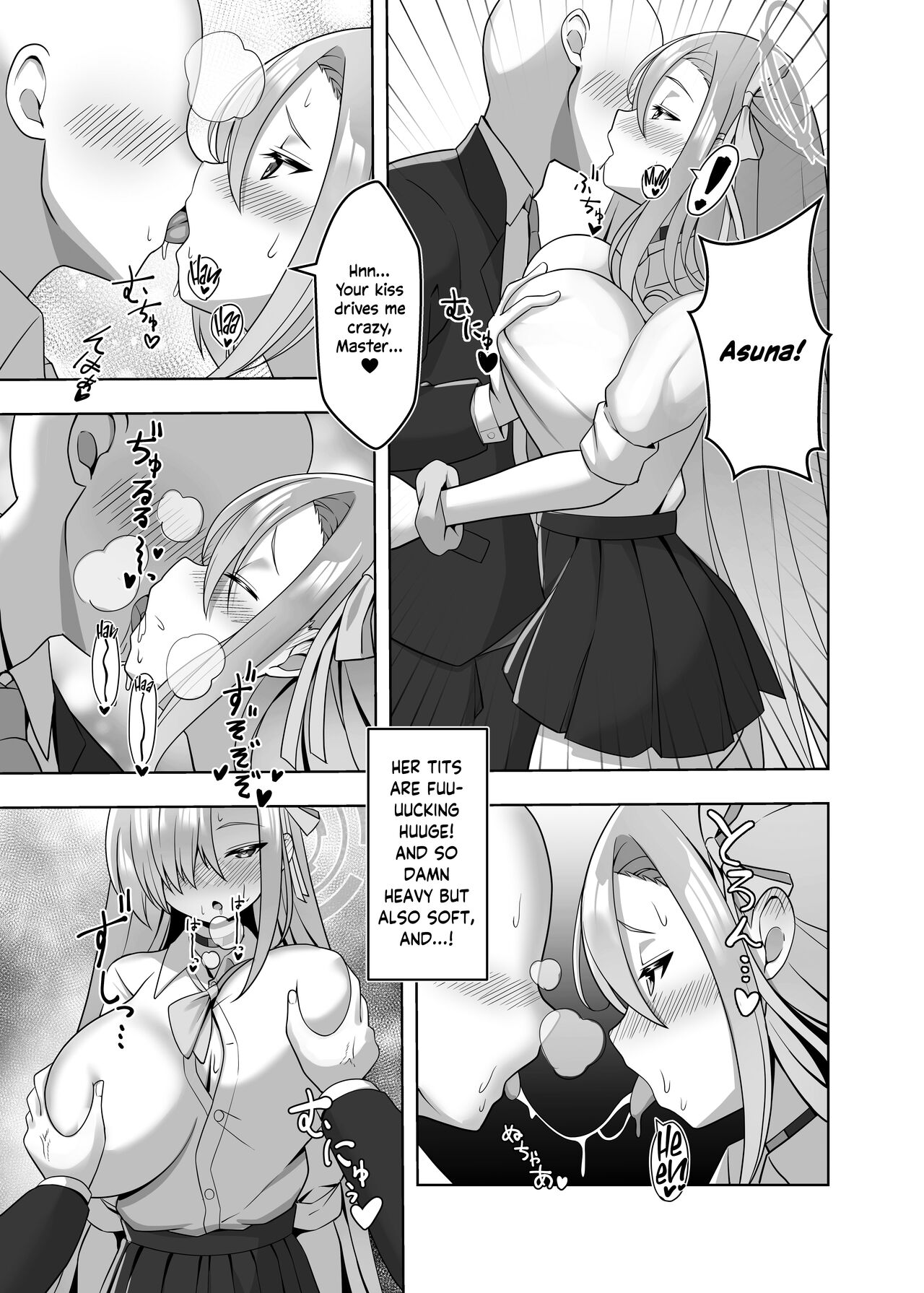 [Nekolovelandou (Nekojima)]Ichinose Asuna to Sukebe Suru Hon | Lewd Sex with Ichinose Asuna(Blue Archive) [English] [Shiromaru] [Digital] Page 4