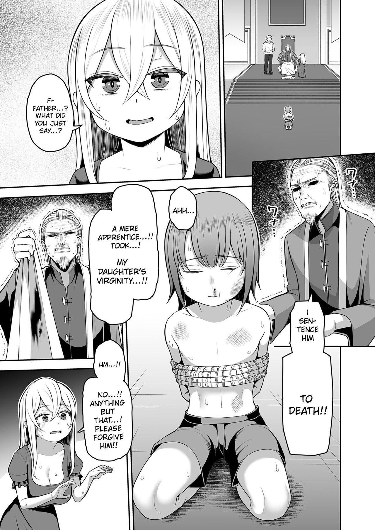[Kayumidome]Valerie Monogatari ~Oujo-sama wa Yaritai Houdai!?~ Ch1/  The Story of Valerie ~The Queen Gets To Fuck As Much As She Wants!~ Ch.1[English] {Doujins.com} Page 11