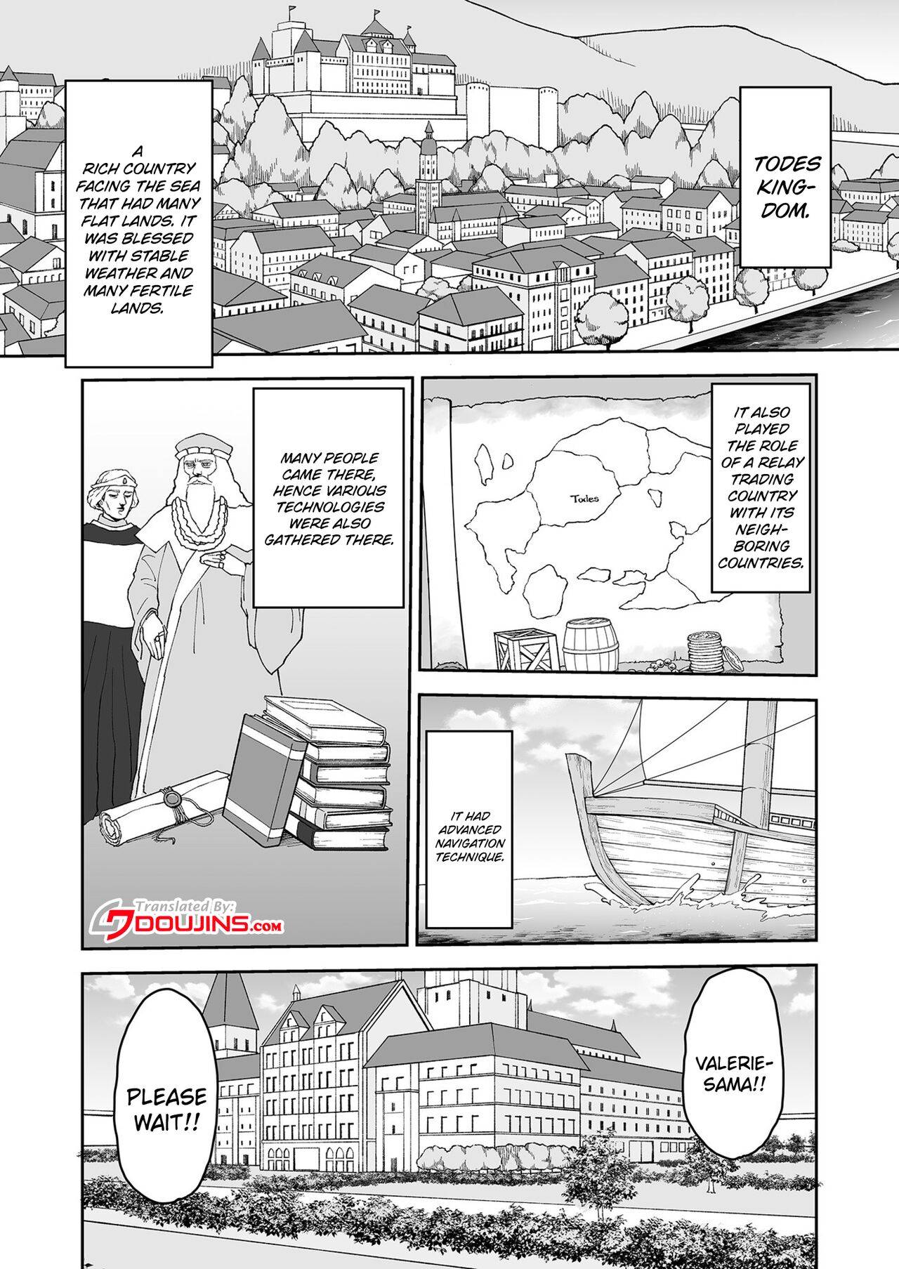 [Kayumidome]Valerie Monogatari ~Oujo-sama wa Yaritai Houdai!?~ Ch1/  The Story of Valerie ~The Queen Gets To Fuck As Much As She Wants!~ Ch.1[English] {Doujins.com} Page 3