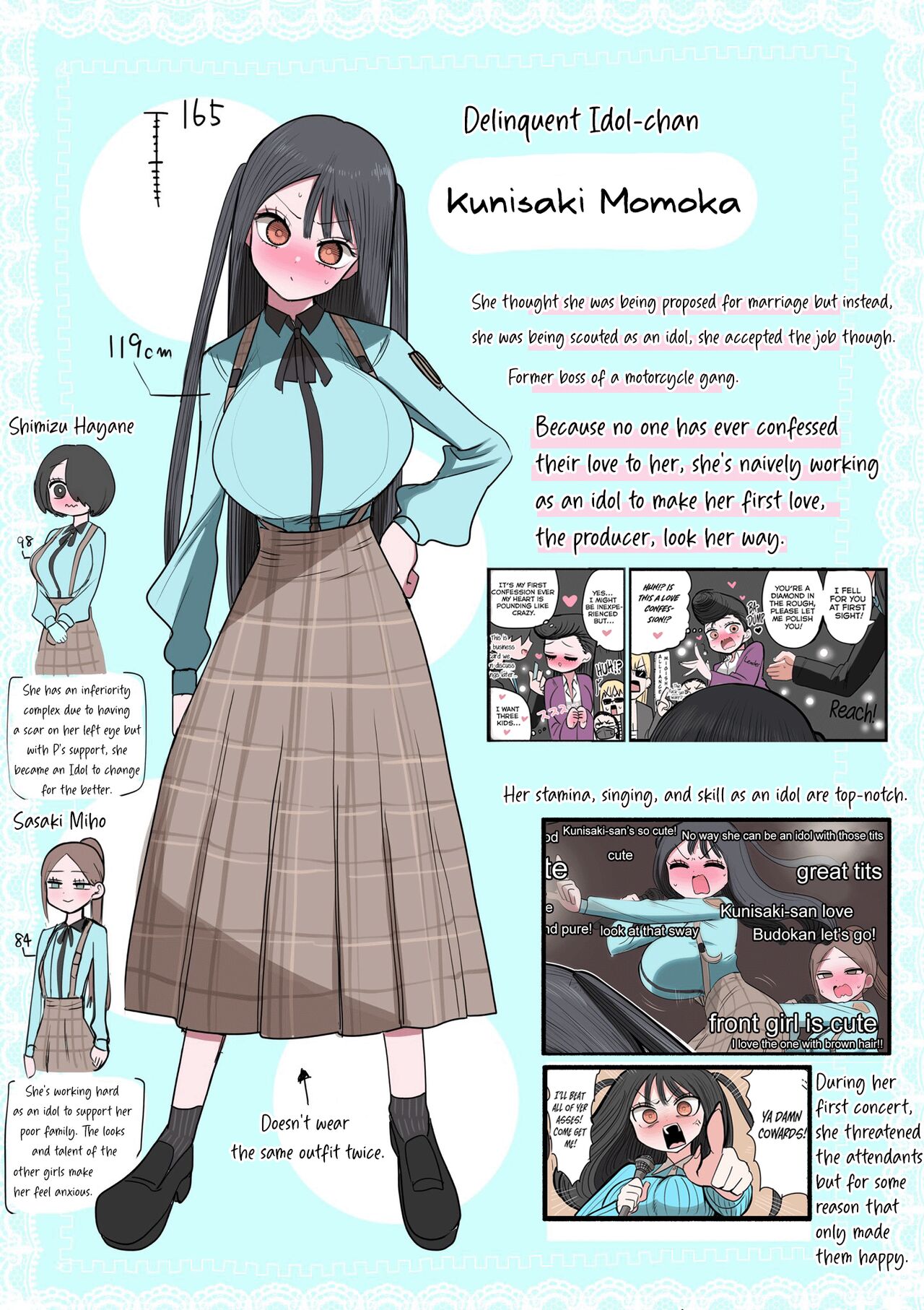 [Zurikishi]Furyou Idol-chan Bakutan | The explosive popularity of the delinquent Idol-chan[English] [Kyuukei] Page 12