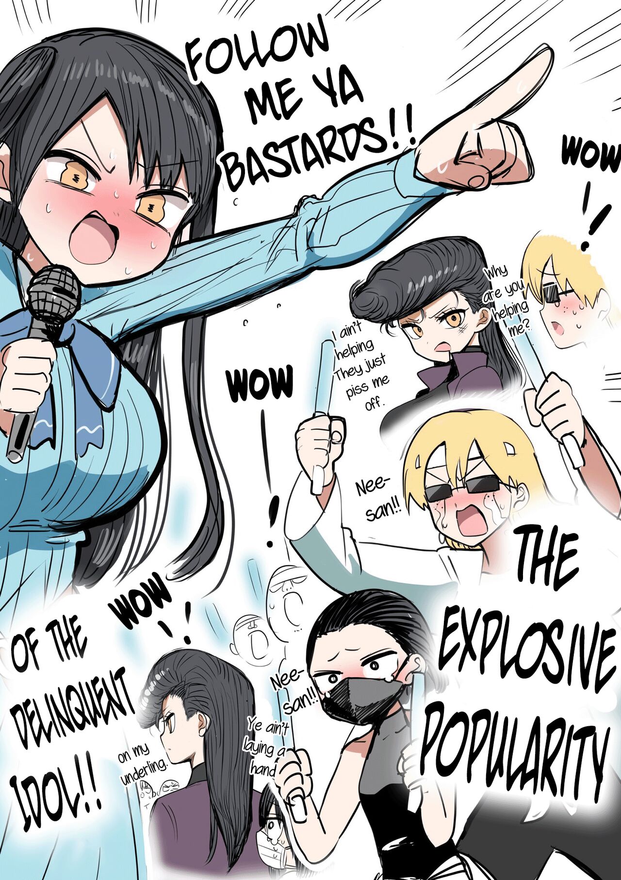 [Zurikishi]Furyou Idol-chan Bakutan | The explosive popularity of the delinquent Idol-chan[English] [Kyuukei] Page 2