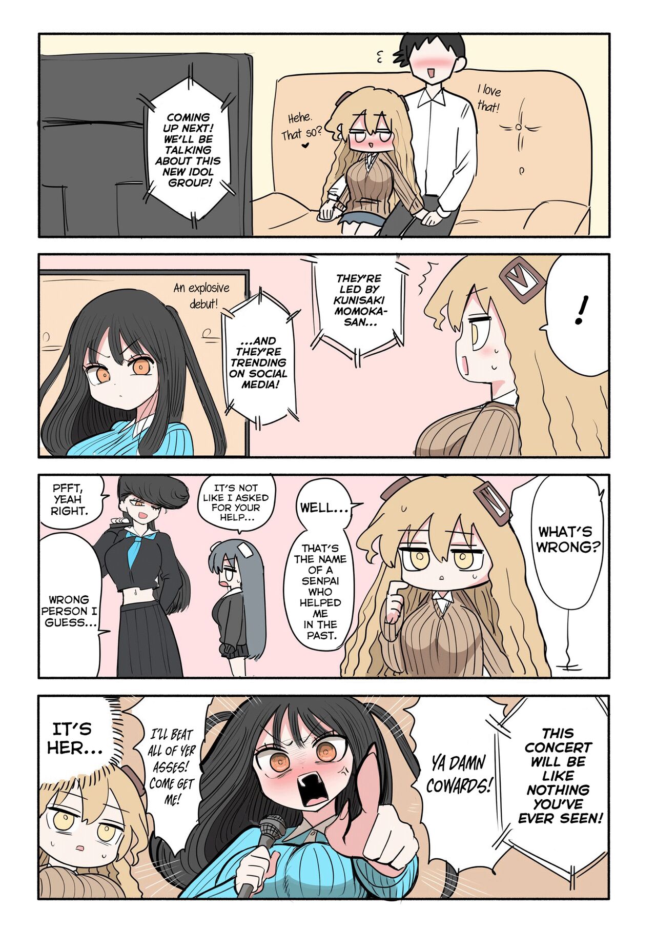 [Zurikishi]Furyou Idol-chan Bakutan | The explosive popularity of the delinquent Idol-chan[English] [Kyuukei] Page 7