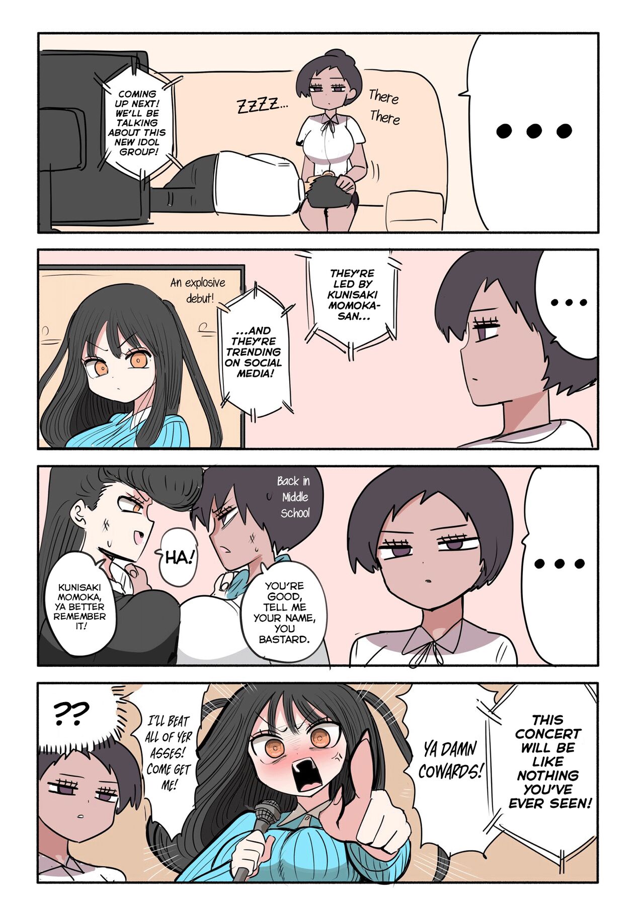 [Zurikishi]Furyou Idol-chan Bakutan | The explosive popularity of the delinquent Idol-chan[English] [Kyuukei] Page 8