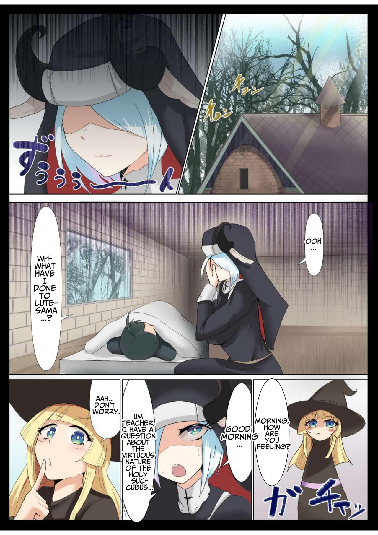 [Enryuu Dou (Enryuu)]My Nunmaid Became A Succubus In Heat!? ~The Sexy Struggles Of Christine The Witch!!~[English] [Penguin Piper] [Digital] Page 22