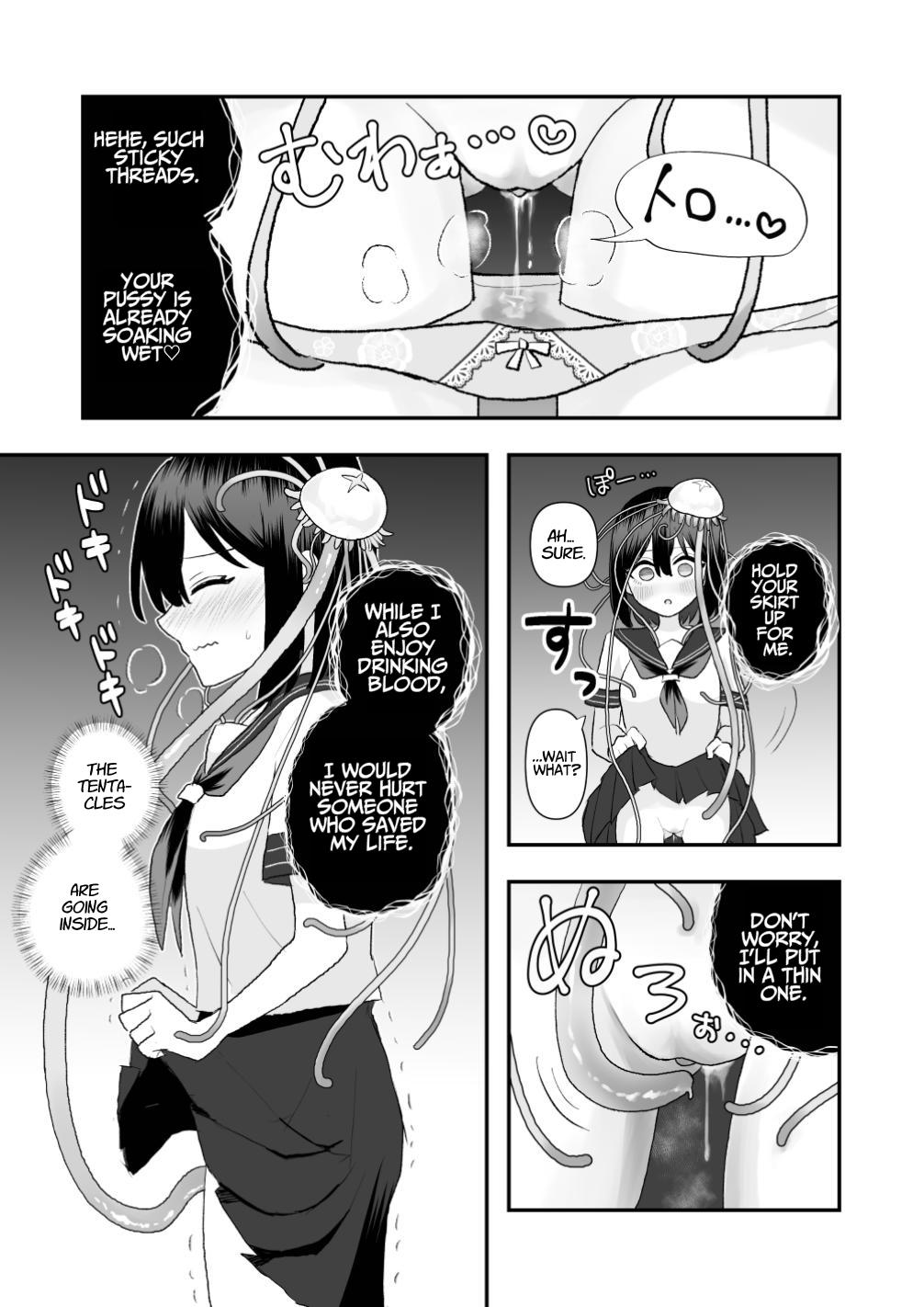 [Honeycomb Heim (Hachiya)]Ikai Ishukan ~Shokushu no Ongaeshi~ | Otherworld Interspecies Sex ~The Tentacle Returns~[English] [Cottoid] Page 23