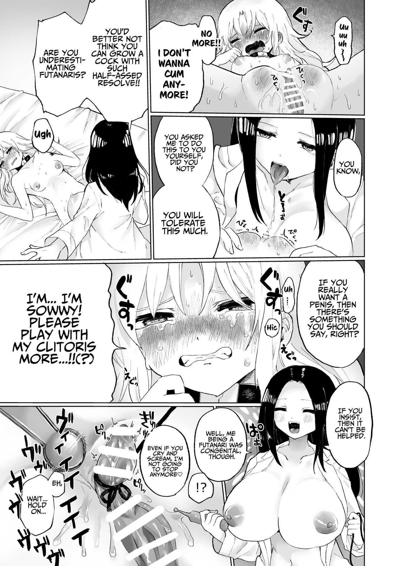 [Echiechi Kenzen Yuden (Girigiri Kenkou)]Futanari ni Naritai Shoujo, Clitoris o Choukyou Sareru | A Girl That Wishes To Become A Futanari Dickgirl, Has Her Clitoris Sexually Disciplined[English] [Cunny Garden] [Digital] Page 6