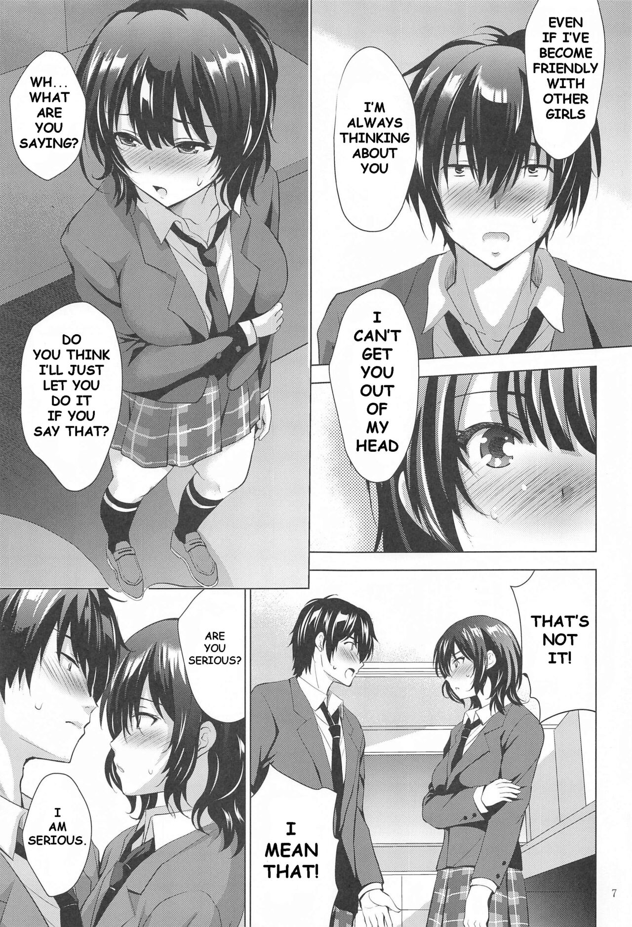 [Studio BIG-X (Arino Hiroshi)]MOUSOU THEATER 67(Jaku-Chara Tomozaki-kun) [English] [Otimo] Page 6