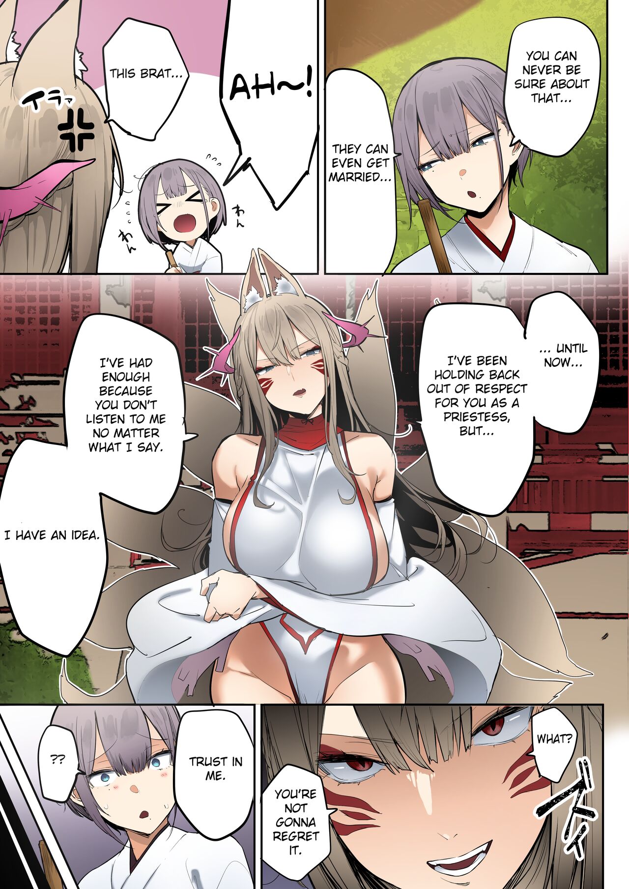 [Ofuton de Suyaa (Mitsudoue)]Inari-sama no Iu Toori[English] [Colorized] [Fated Circle] [SPDSD] Page 10