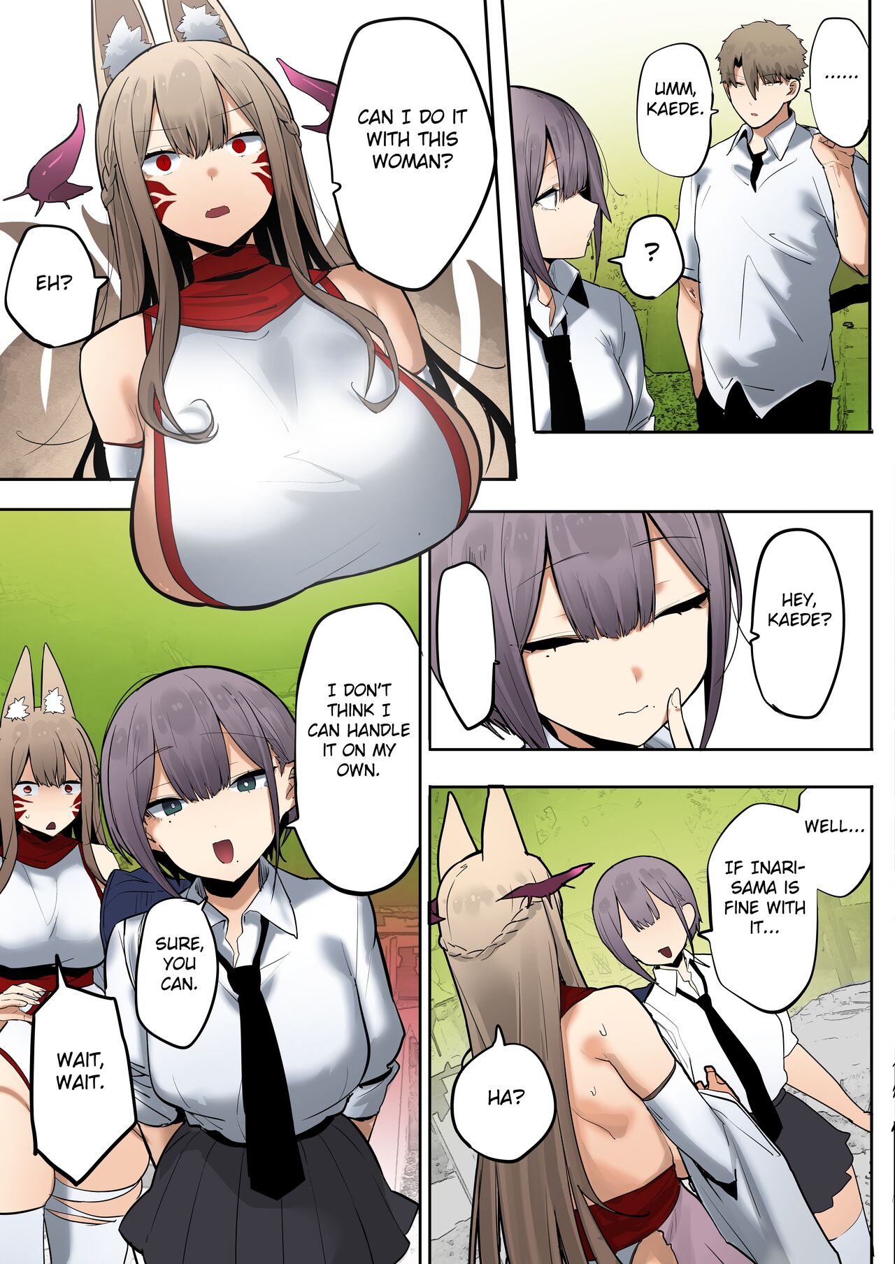 [Ofuton de Suyaa (Mitsudoue)]Inari-sama no Iu Toori[English] [Colorized] [Fated Circle] [SPDSD] Page 79