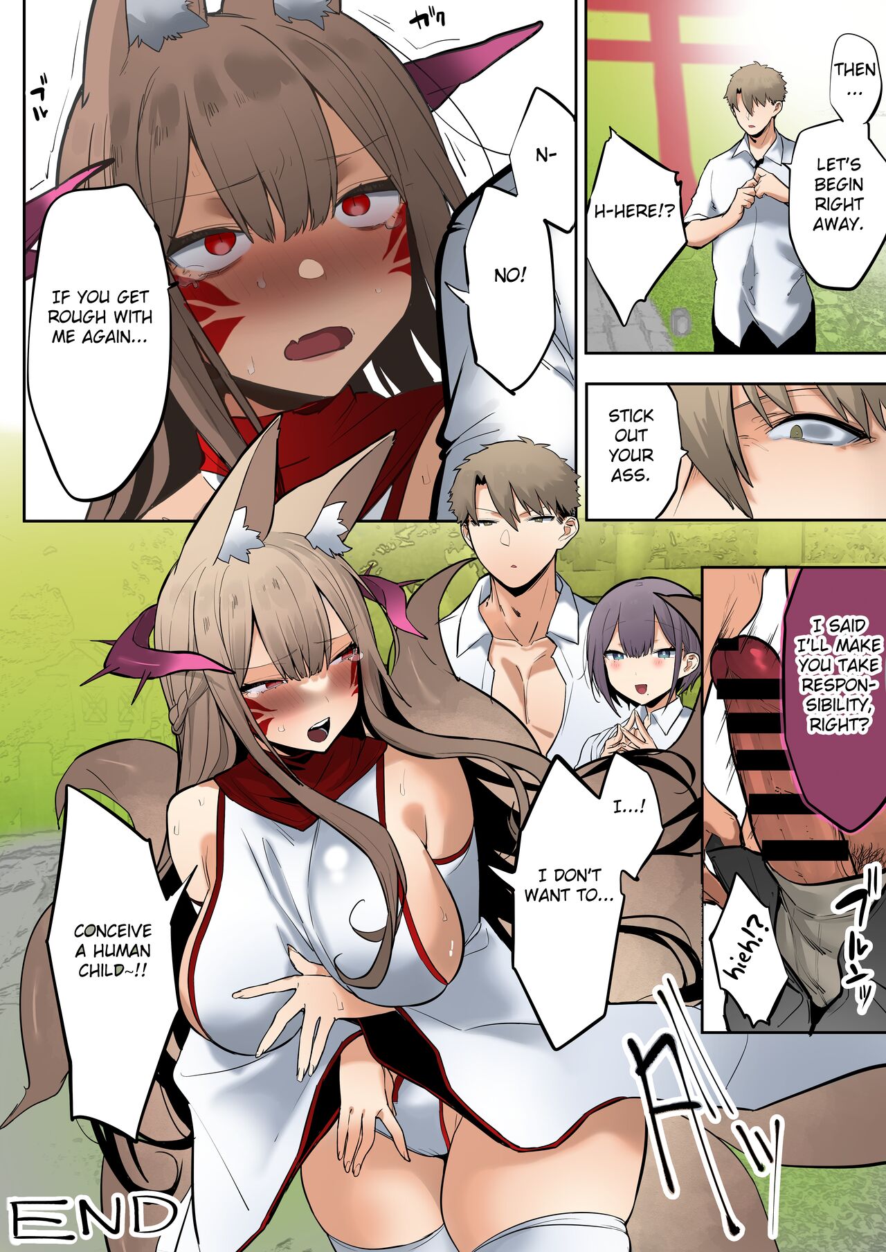 [Ofuton de Suyaa (Mitsudoue)]Inari-sama no Iu Toori[English] [Colorized] [Fated Circle] [SPDSD] Page 80