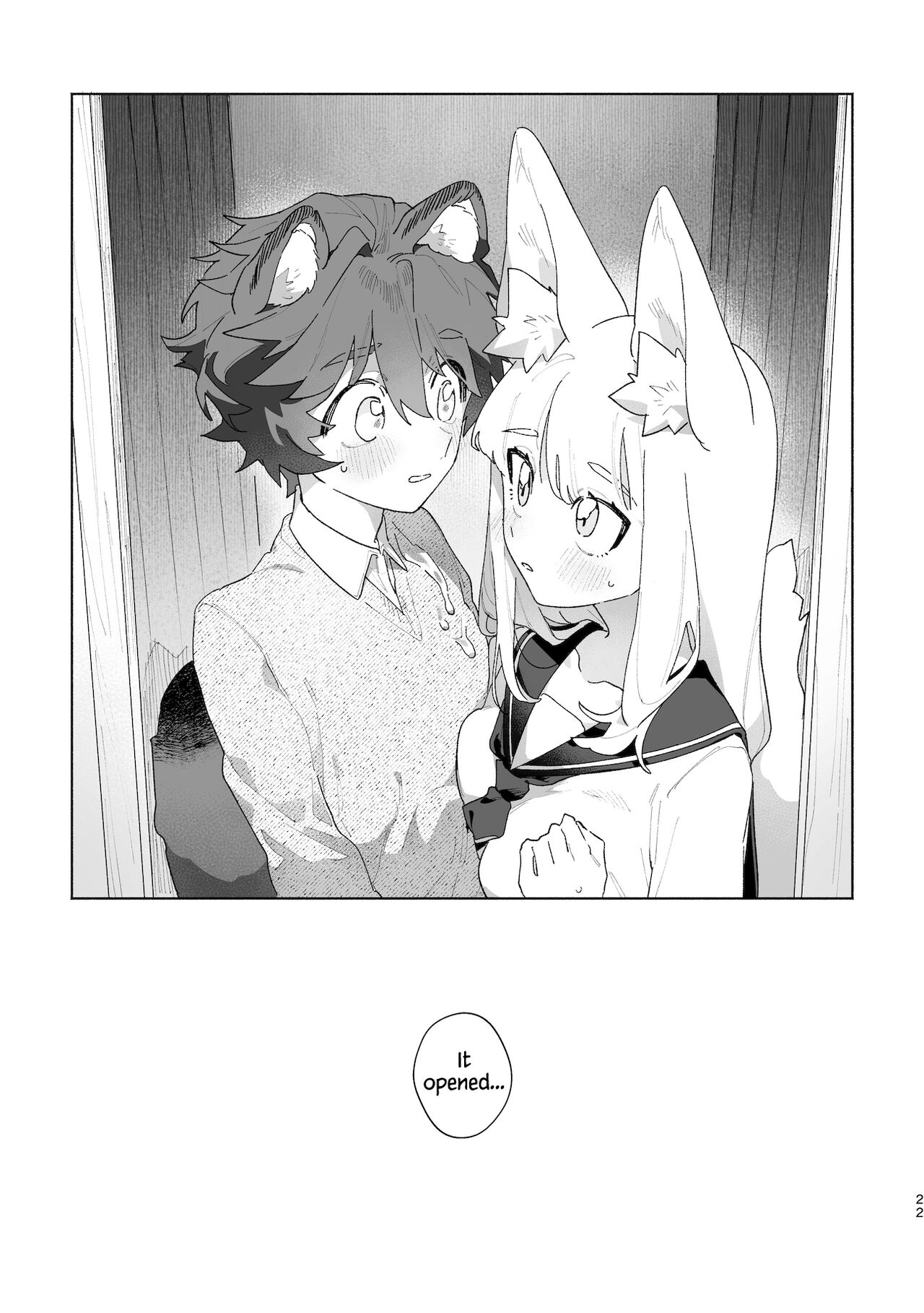 [pink carrot (usachanGET)]Otoko ga Uke - Kitsune-chan X Tanuki-kun | ♂ ga uke. Kitsune-chan × tanuki-kun[English] [Tabunne Scans] [Digital] Page 23