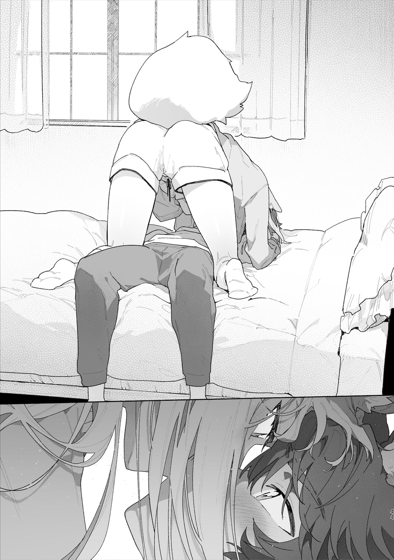 [pink carrot (usachanGET)]Otoko ga Uke - Kitsune-chan X Tanuki-kun | ♂ ga uke. Kitsune-chan × tanuki-kun[English] [Tabunne Scans] [Digital] Page 45