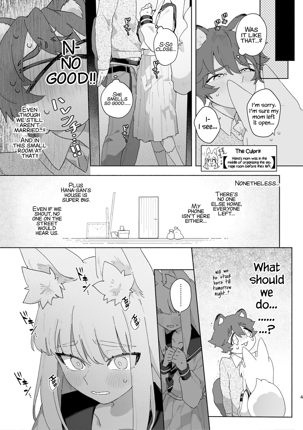 [pink carrot (usachanGET)]Otoko ga Uke - Kitsune-chan X Tanuki-kun | ♂ ga uke. Kitsune-chan × tanuki-kun[English] [Tabunne Scans] [Digital] Page 5