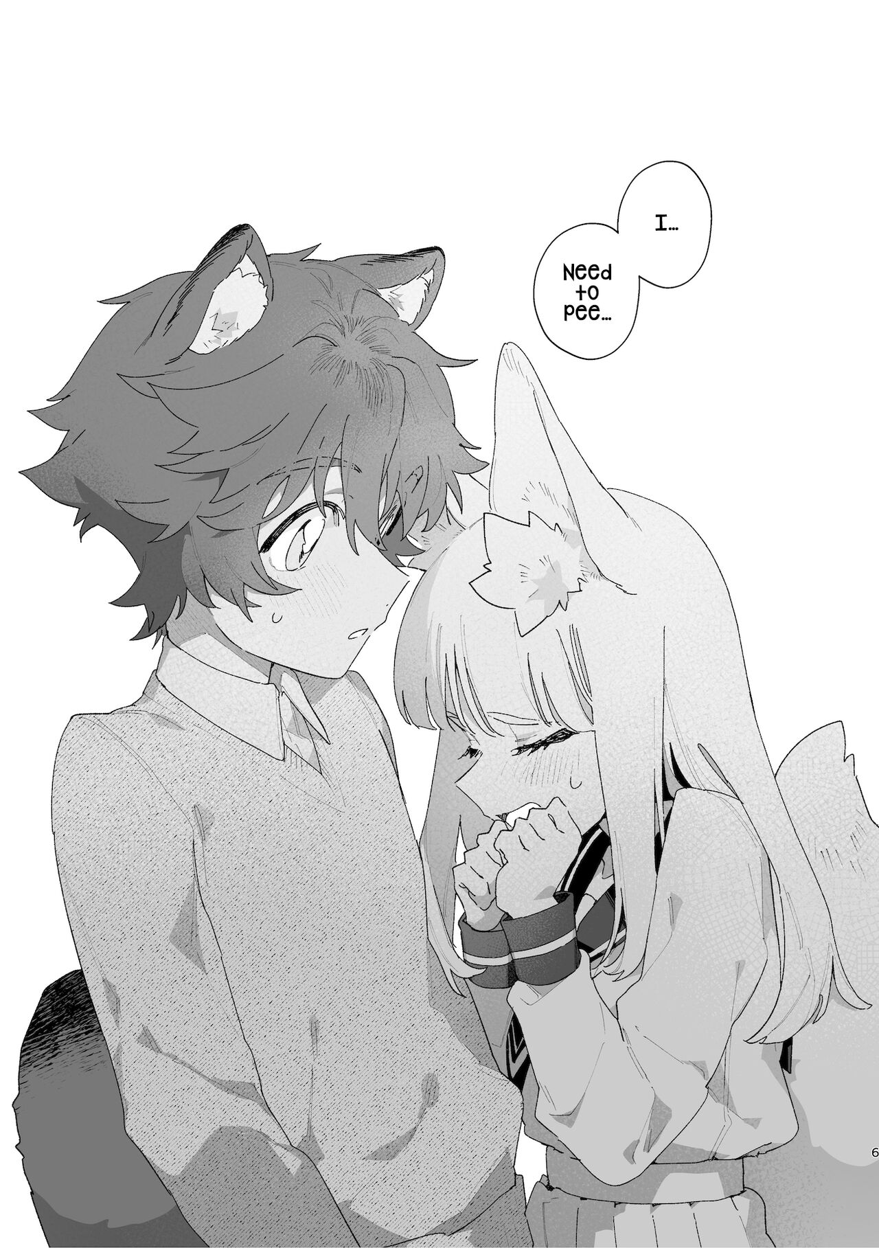 [pink carrot (usachanGET)]Otoko ga Uke - Kitsune-chan X Tanuki-kun | ♂ ga uke. Kitsune-chan × tanuki-kun[English] [Tabunne Scans] [Digital] Page 7