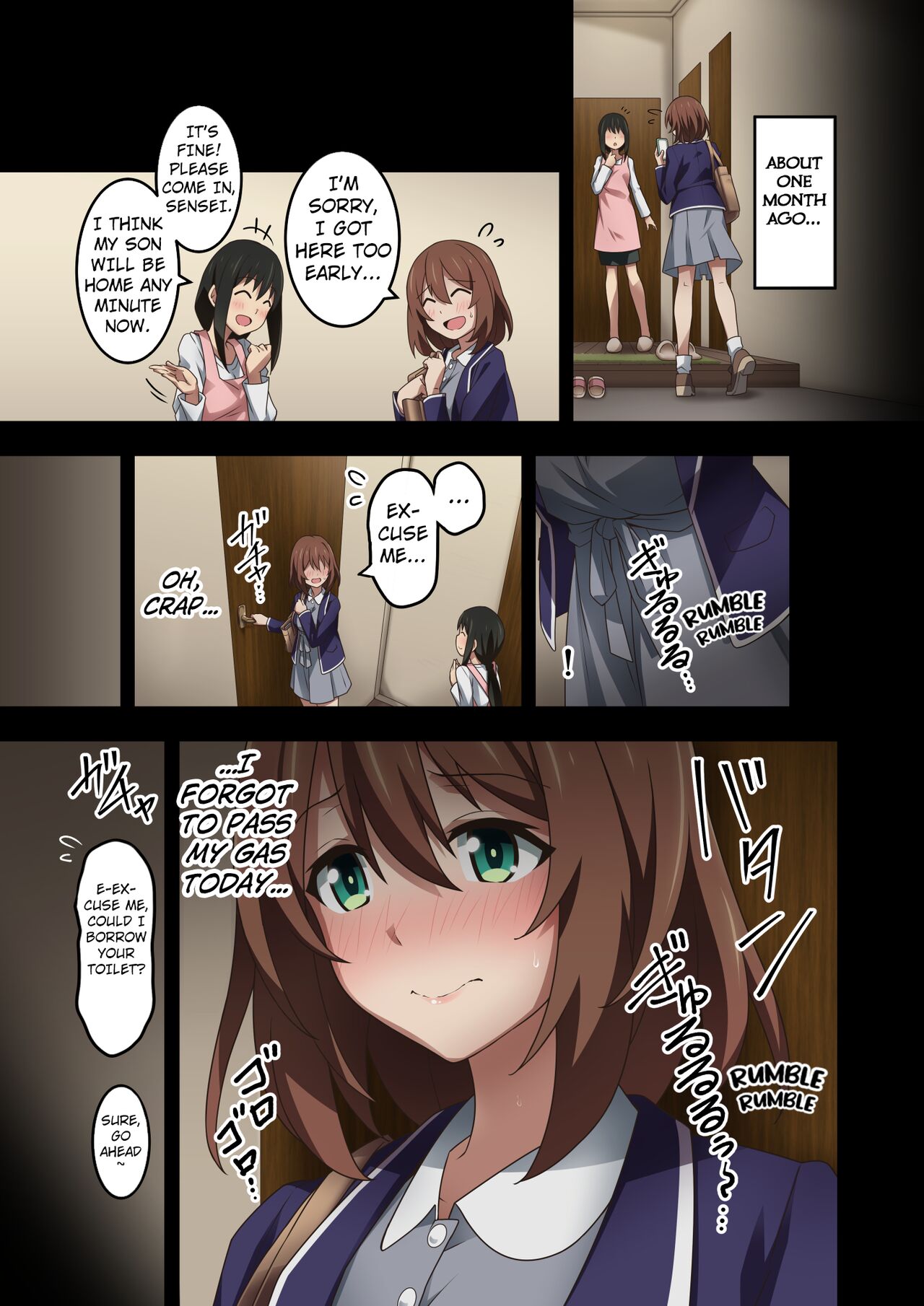[Kaori no Chikara (Kaze no Koe)]Boku wa Katei Kyoushi no Sensei no Gas Nuki Gakari | I'm in Charge of Helping My Private Tutor Pass Her Gas[English] [Kuraudo] Page 14